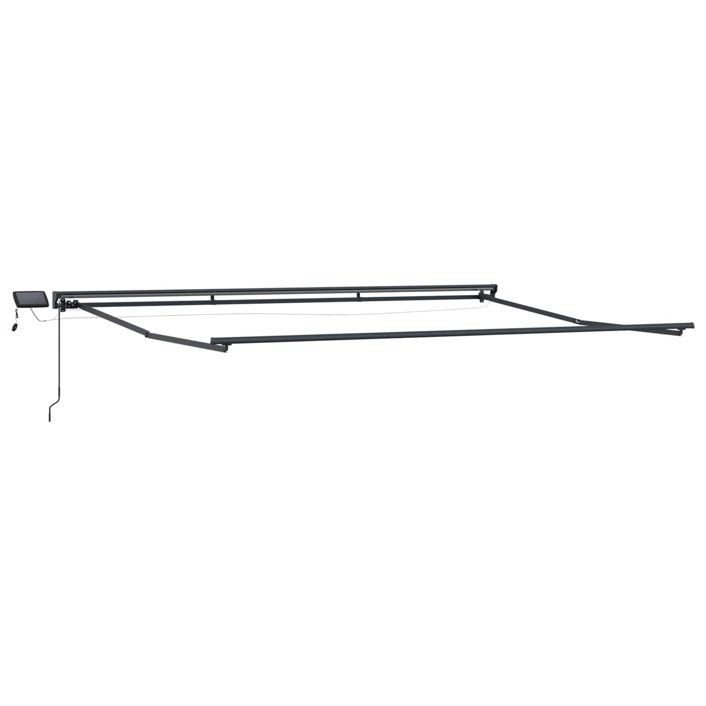 Manual Awning Frame with LEDs 5 x 3.5 m