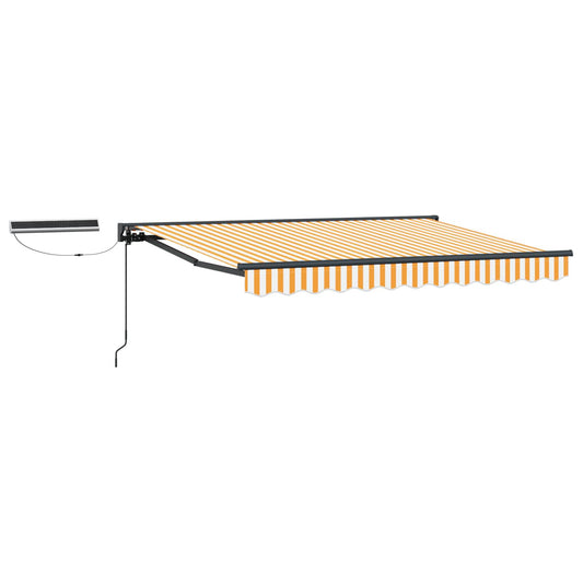 Electric Retractable Awning 3 x 2.5 m Polyester with PU coating