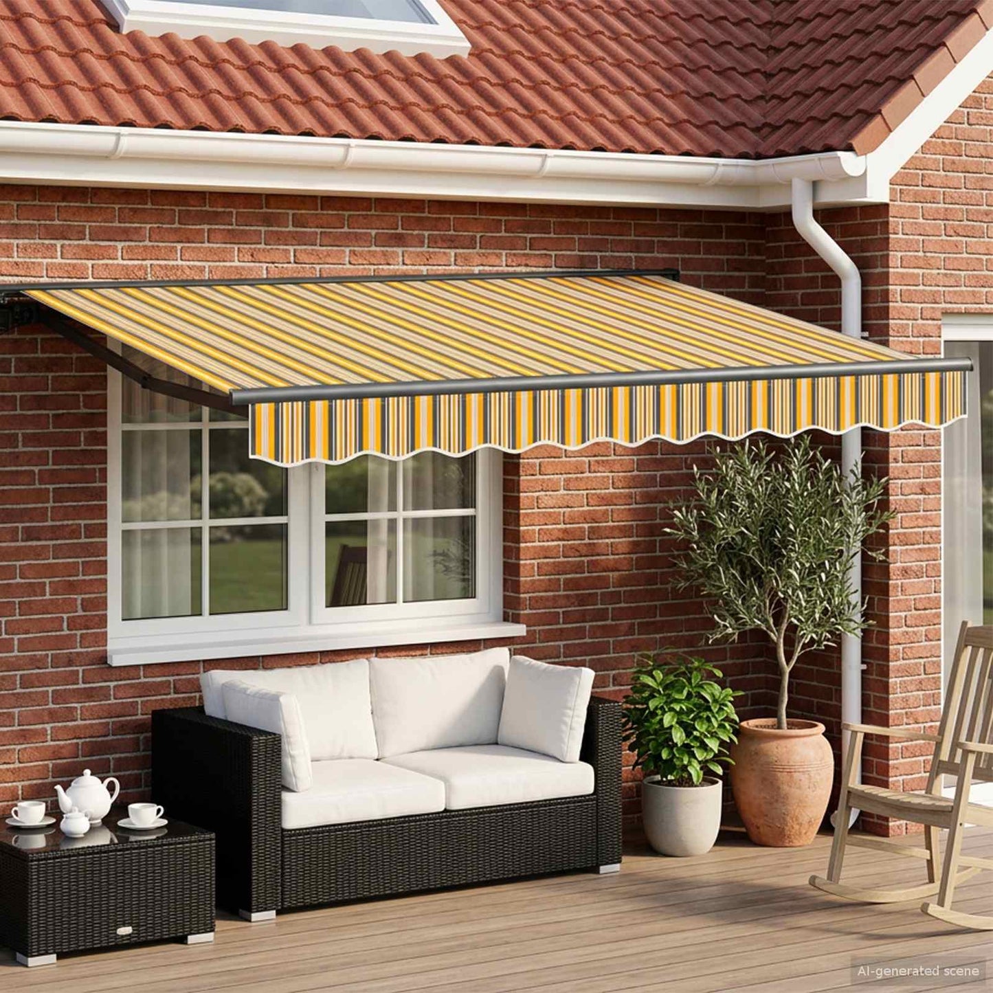 Electric Retractable Awning 3.5 x 2.5 m