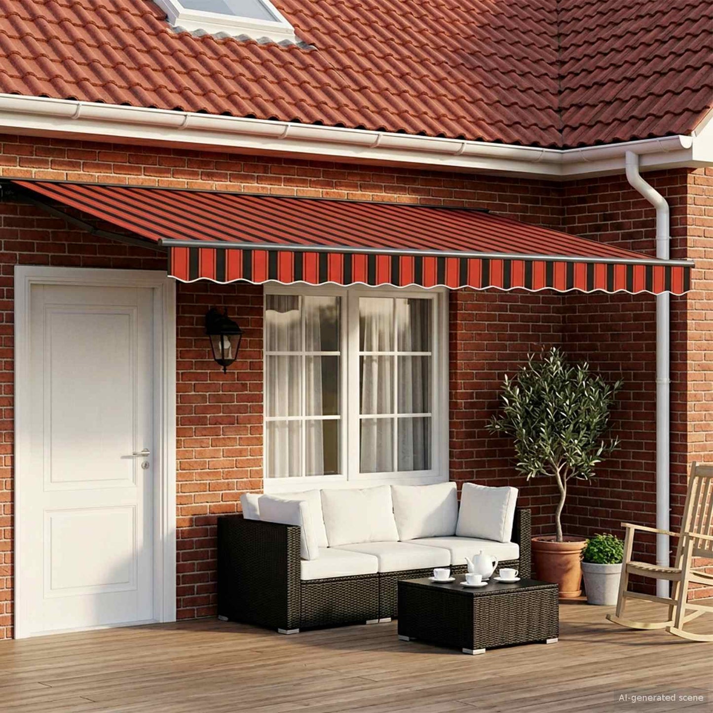 Electric Retractable Awning 4.5 x 3.5 m