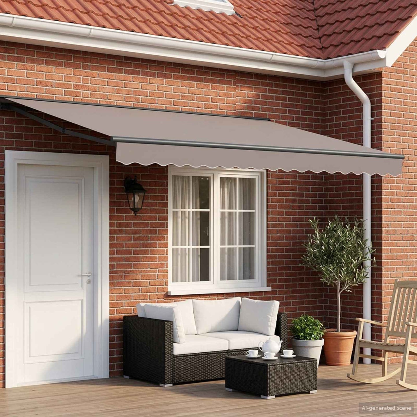 Electric Retractable Awning 4.5 x 3.5 m