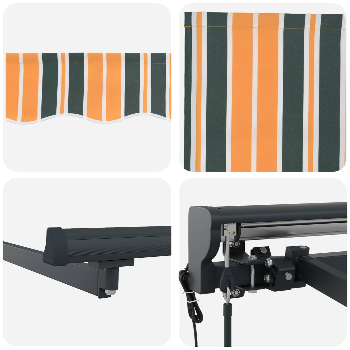 Electric Retractable Awning 4.5 x 3.5 m