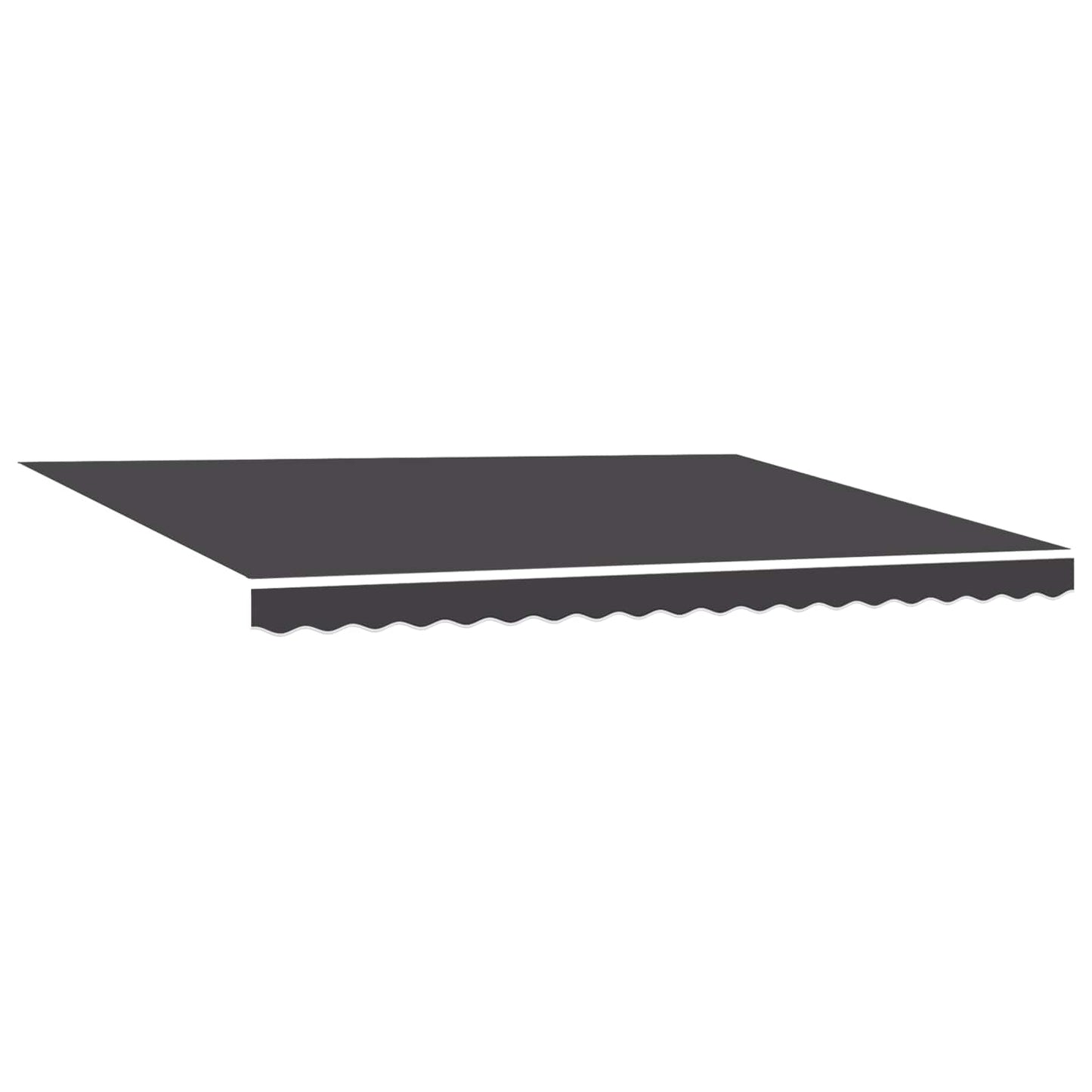 Electric Retractable Awning Anthracite 5 x 3.5 m