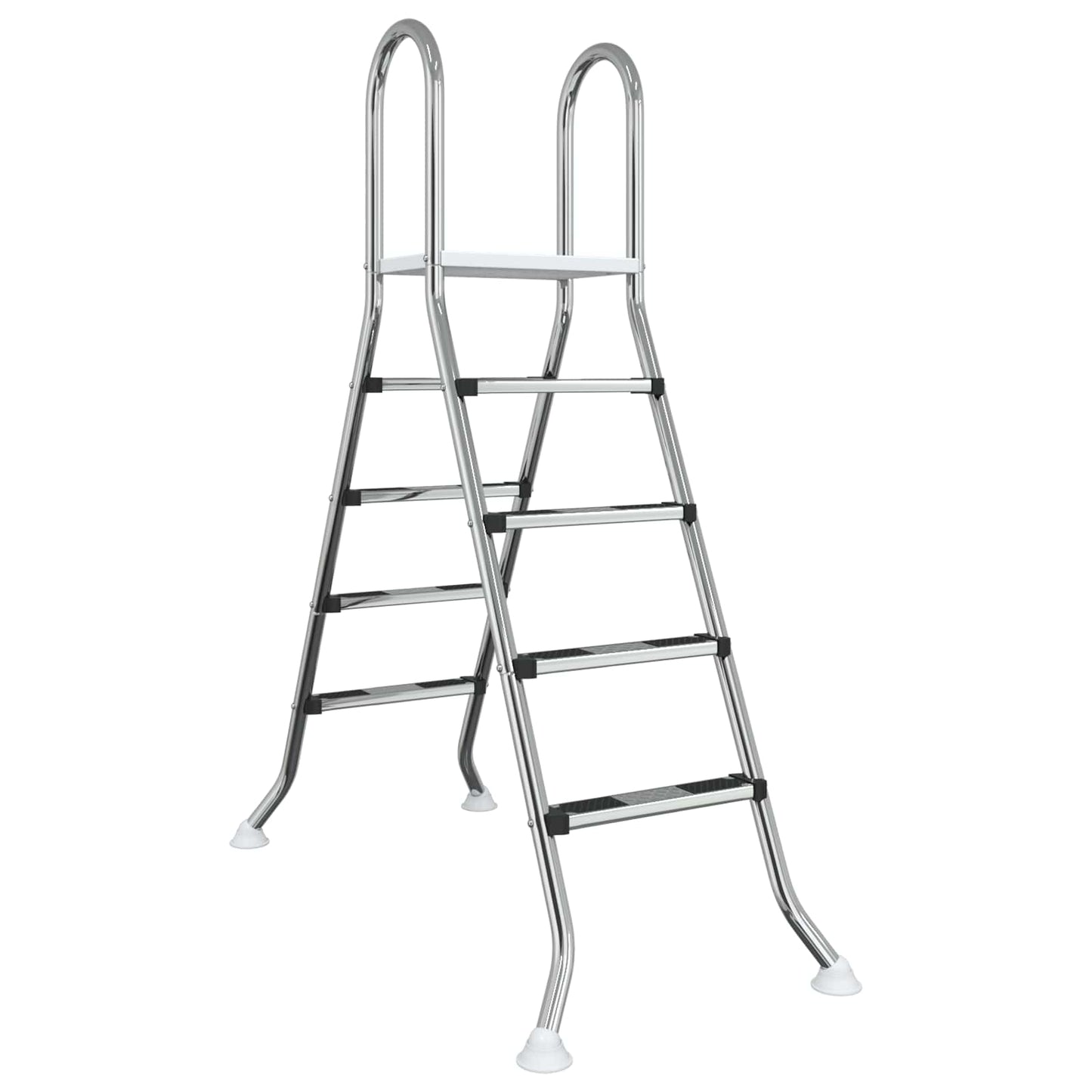 Above Ground Pool Ladder 195 x 150 cm 4-Step