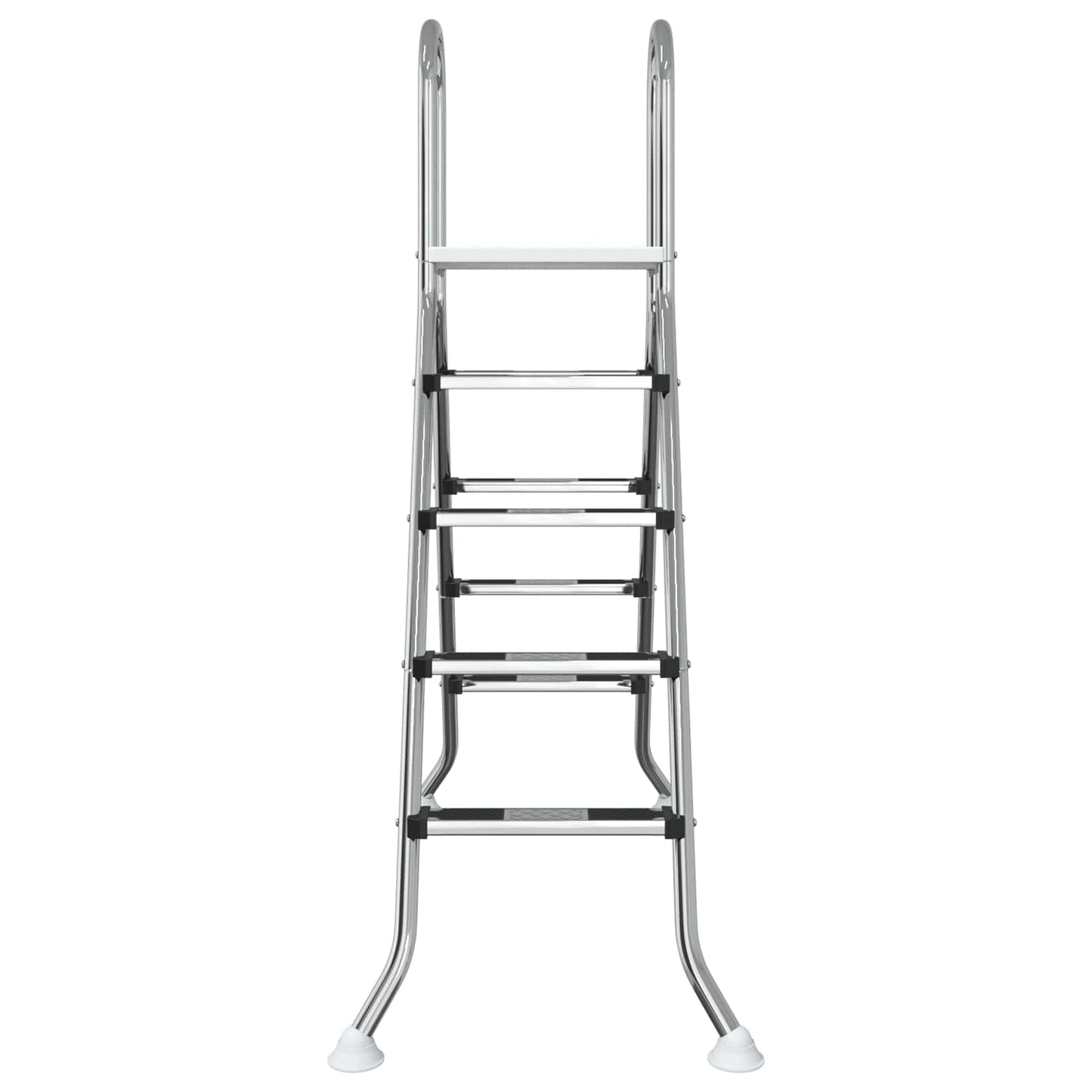 Above Ground Pool Ladder 195 x 150 cm 4-Step