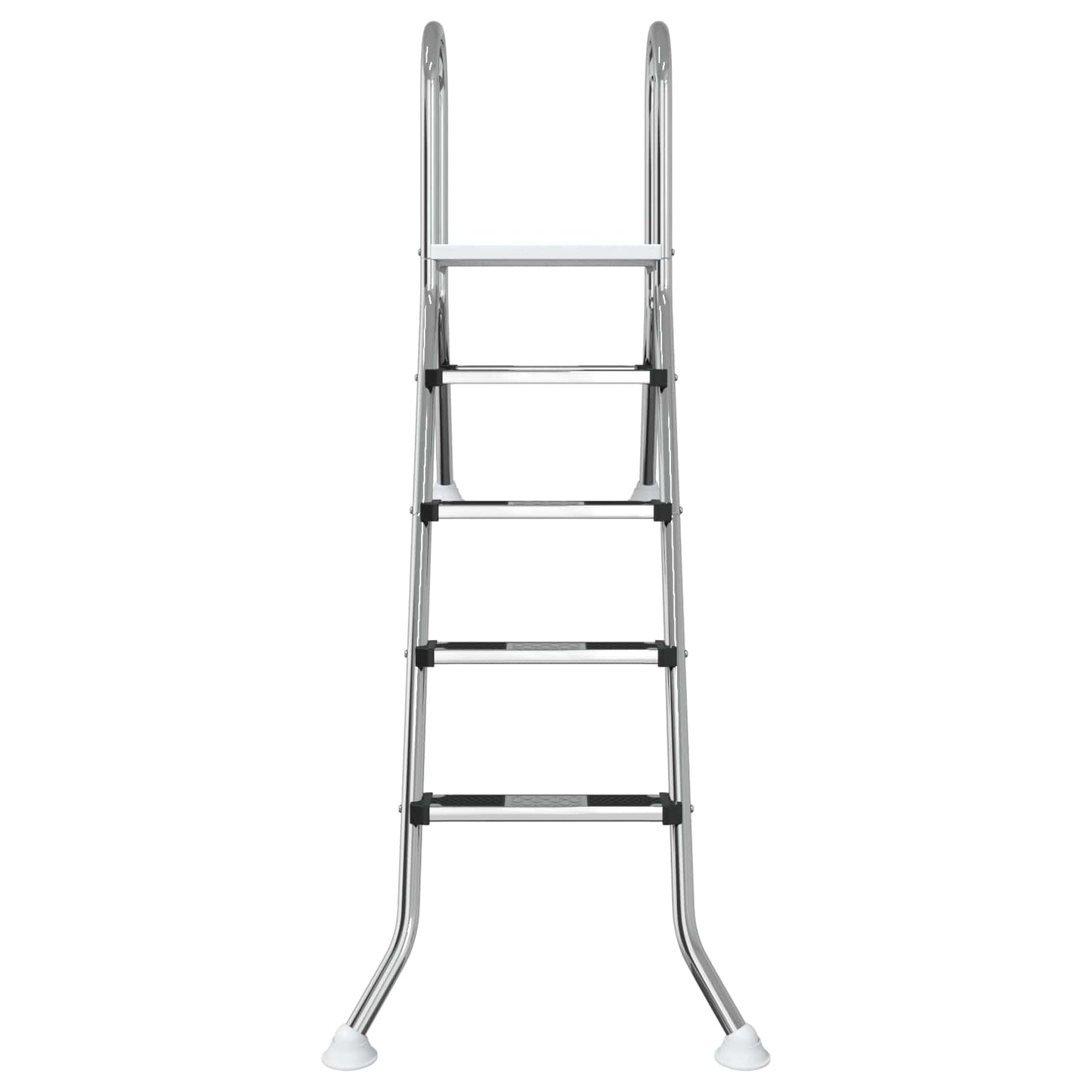 Partially in-Ground Pool Ladder 195 x 116 cm 4-Step