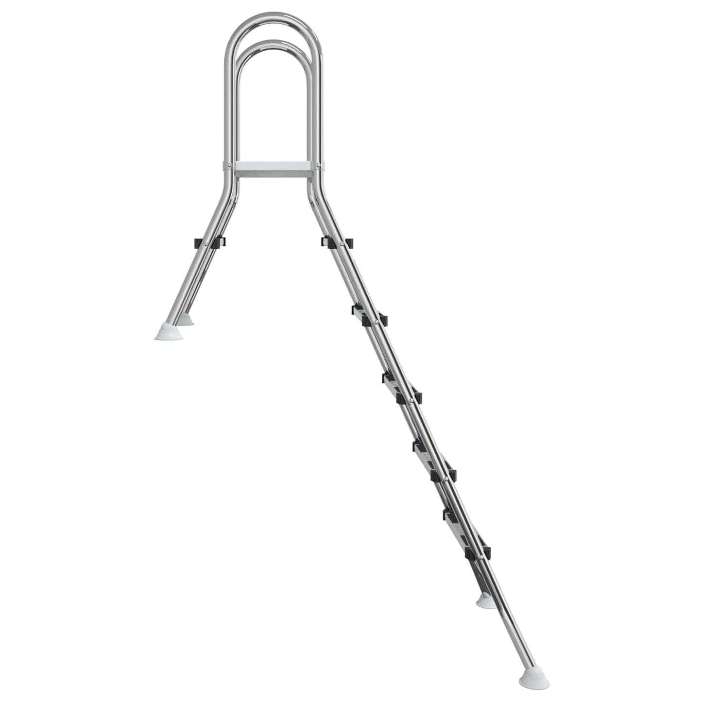 Partially in-Ground Pool Ladder 222 x 128 cm 5-Step