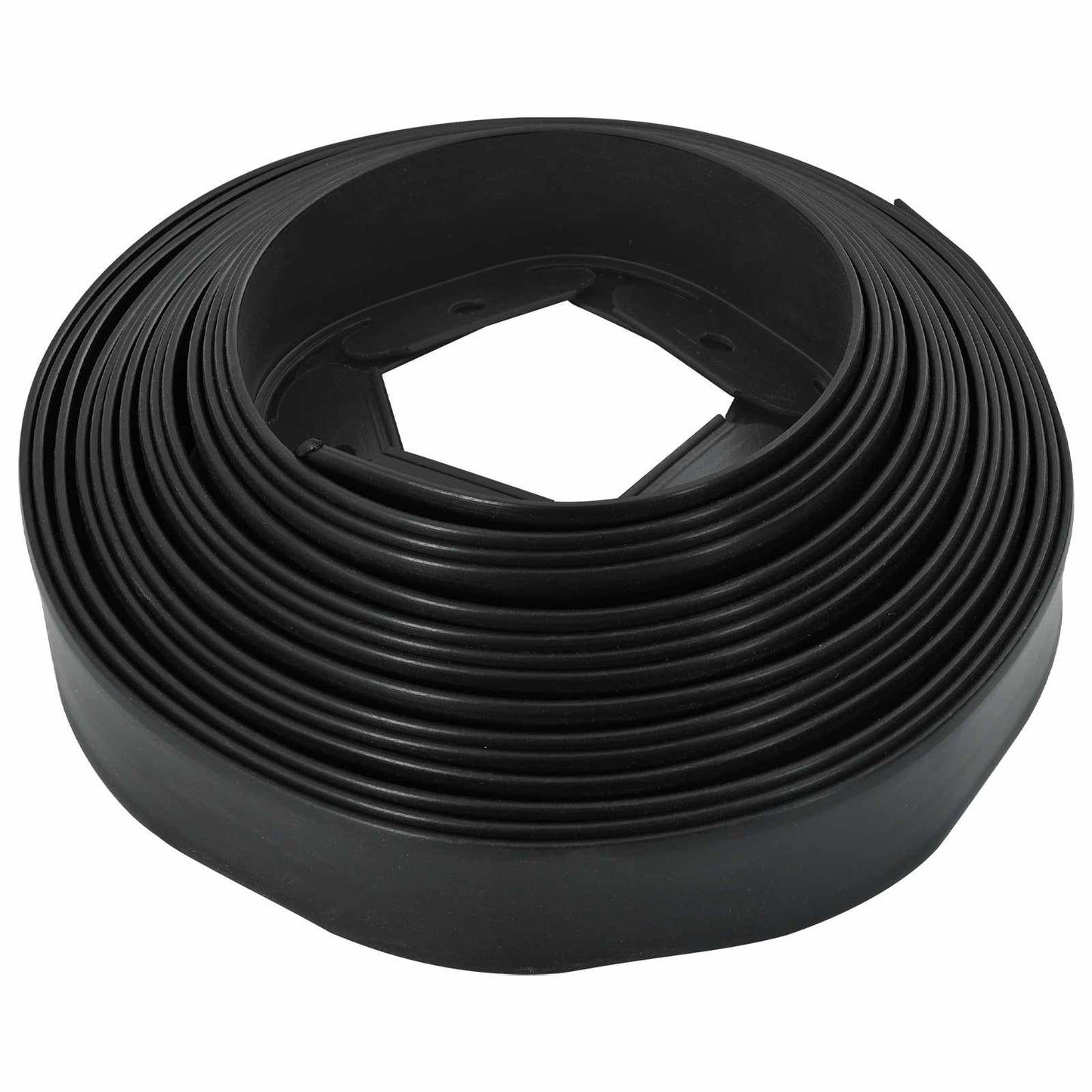 Lawn Edgings Black 5000 x 4 x 5 cm Plastic