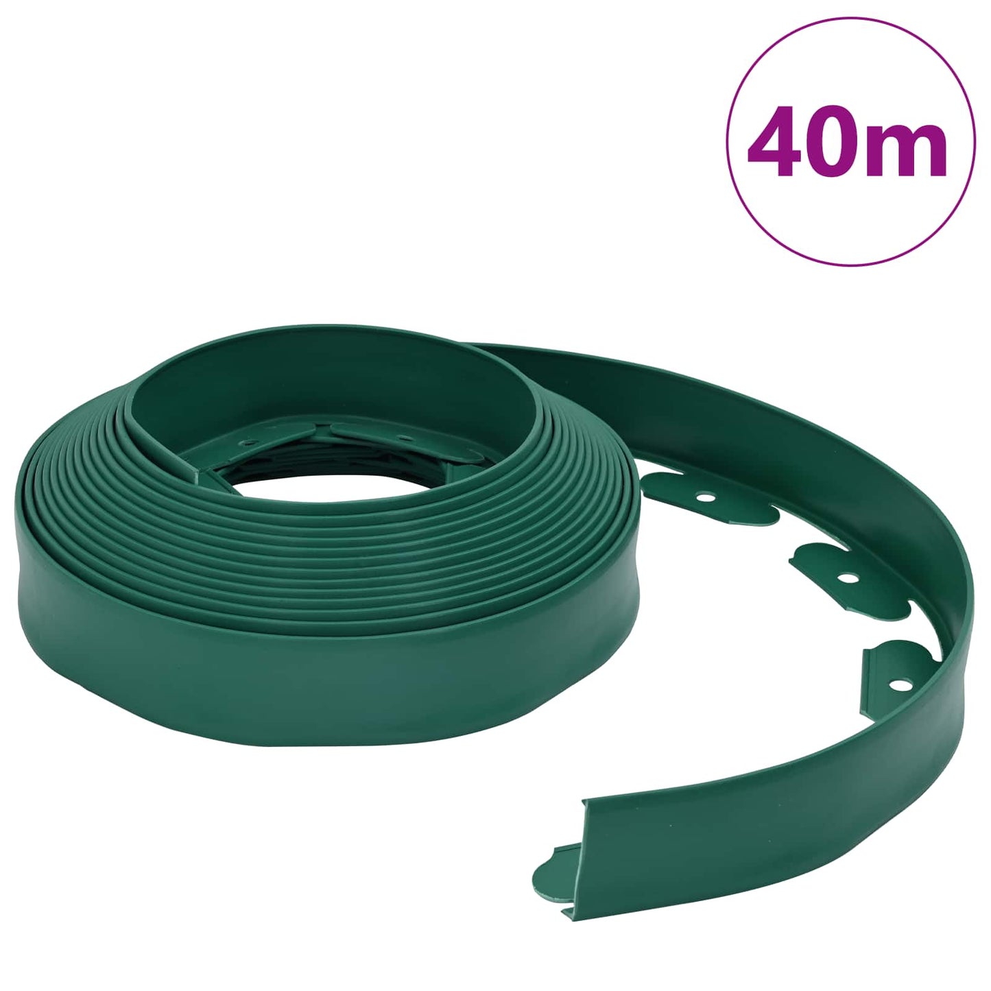Lawn Edgings Green 4000 x 4 x 5 cm Plastic