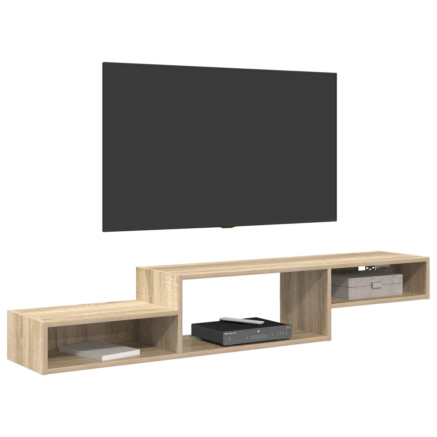Wall-mounted TV Cabinet Wall-Mounted Sonoma Oak