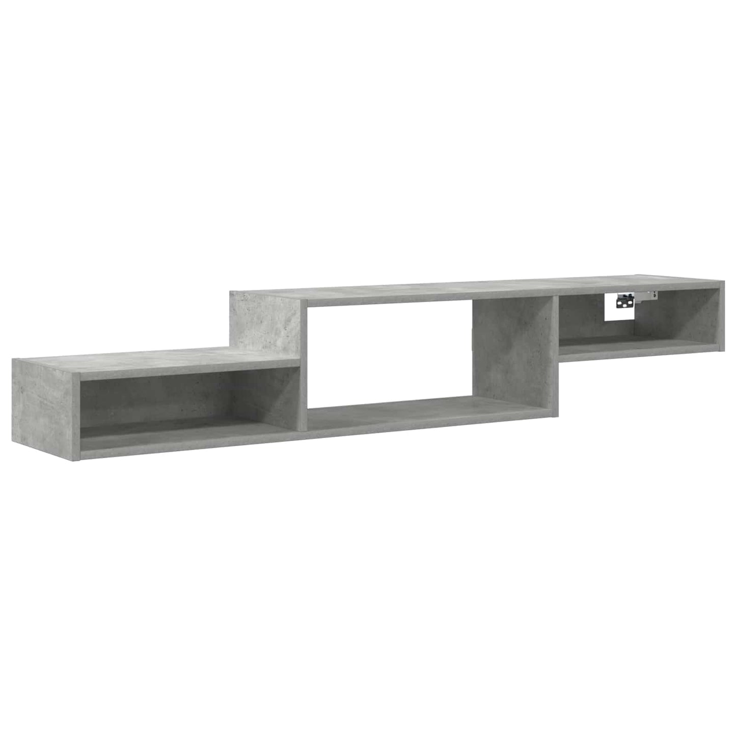 Wall-mounted TV Cabinet Wall-Mounted Concrete Grey
