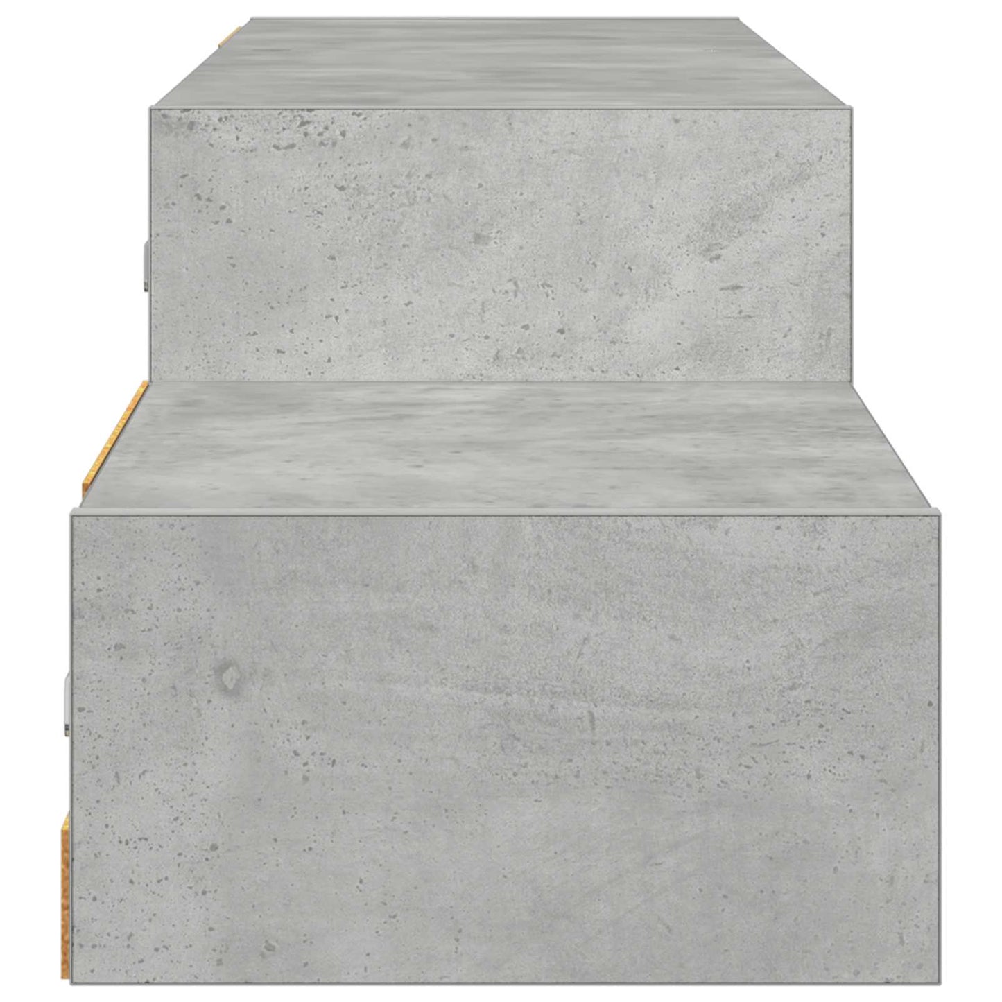 Wall-mounted TV Cabinet Wall-Mounted Concrete Grey