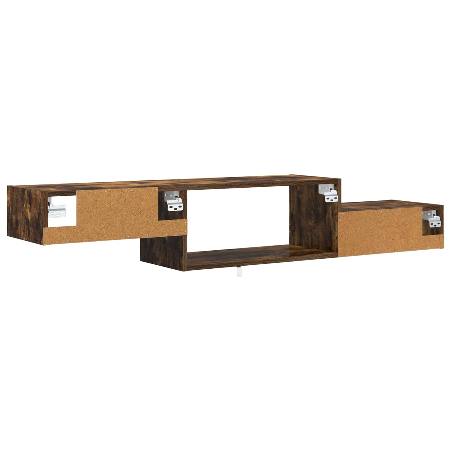 Wall-mounted TV Cabinet Wall-Mounted Smoked Oak