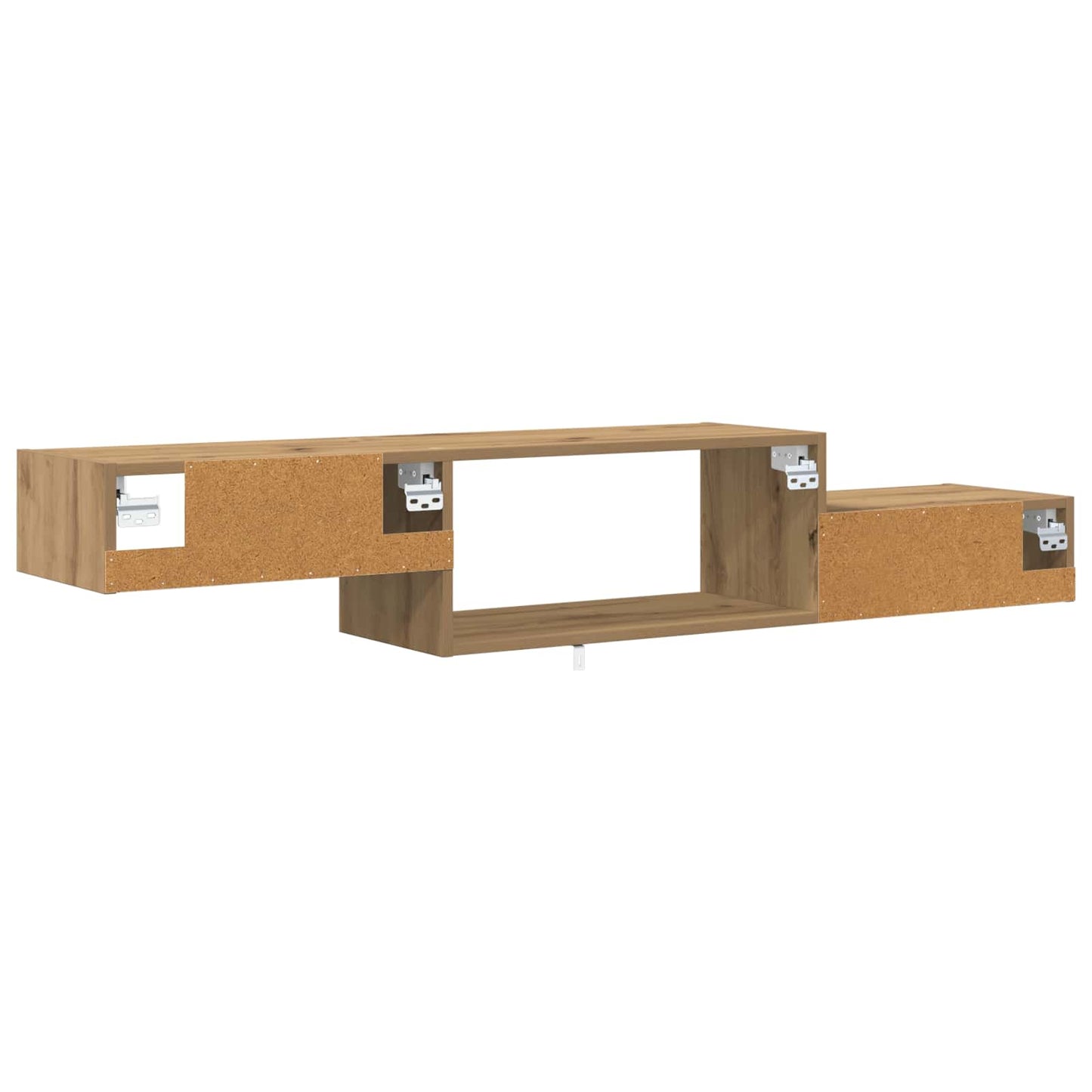 Wall-mounted TV Cabinet Wall-Mounted Artisan Oak