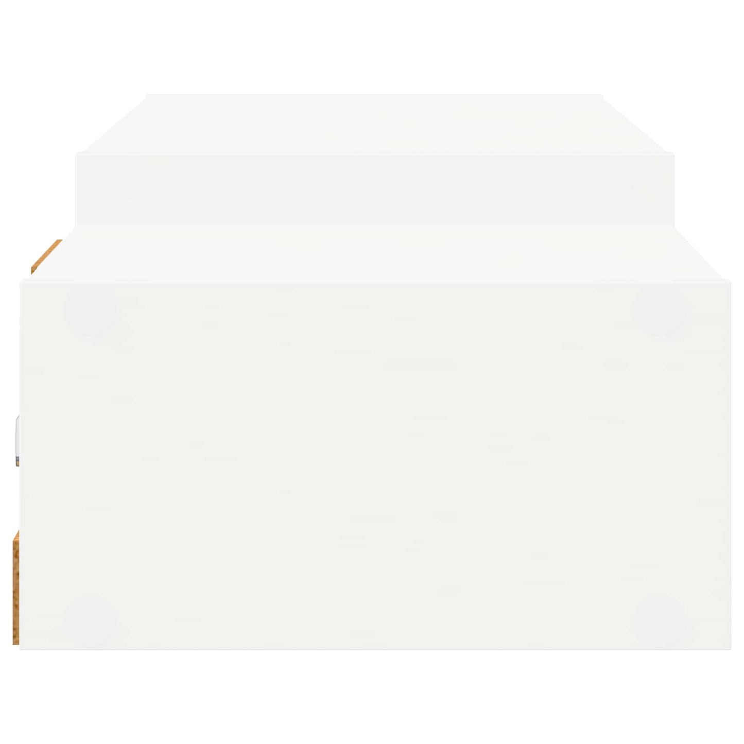 Wall-mounted TV Cabinet Wall-Mounted White 140 x 28 x 21 cm