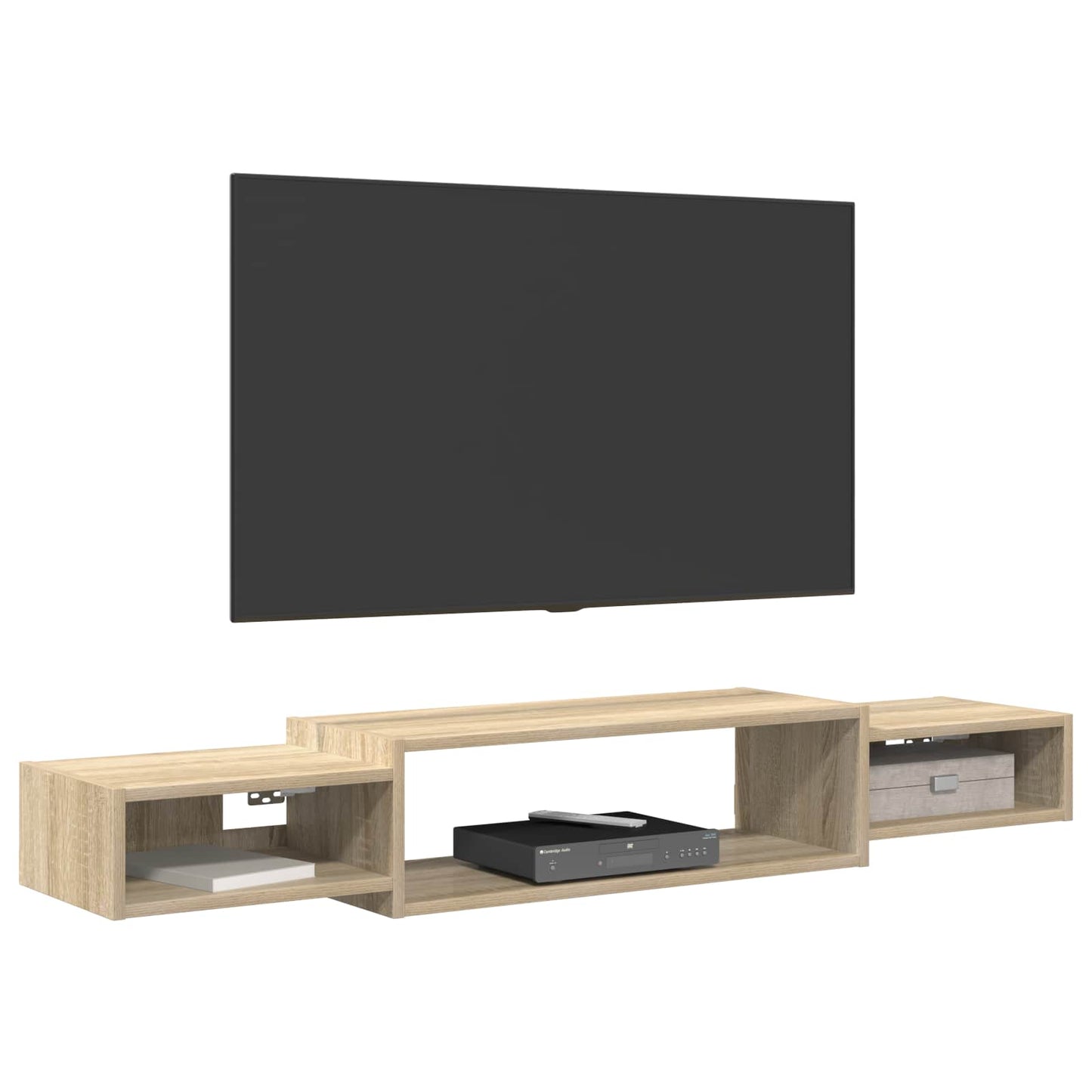 Wall-mounted TV Cabinet Wall-Mounted Sonoma Oak
