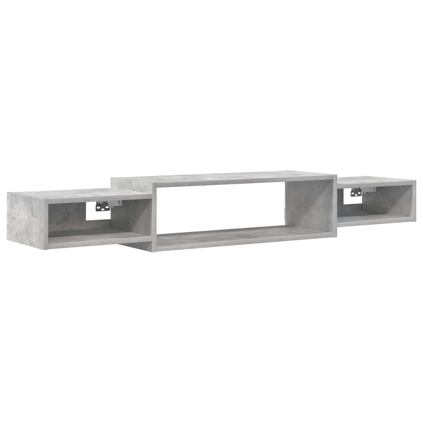 Wall-mounted TV Cabinet Wall-Mounted Concrete Grey