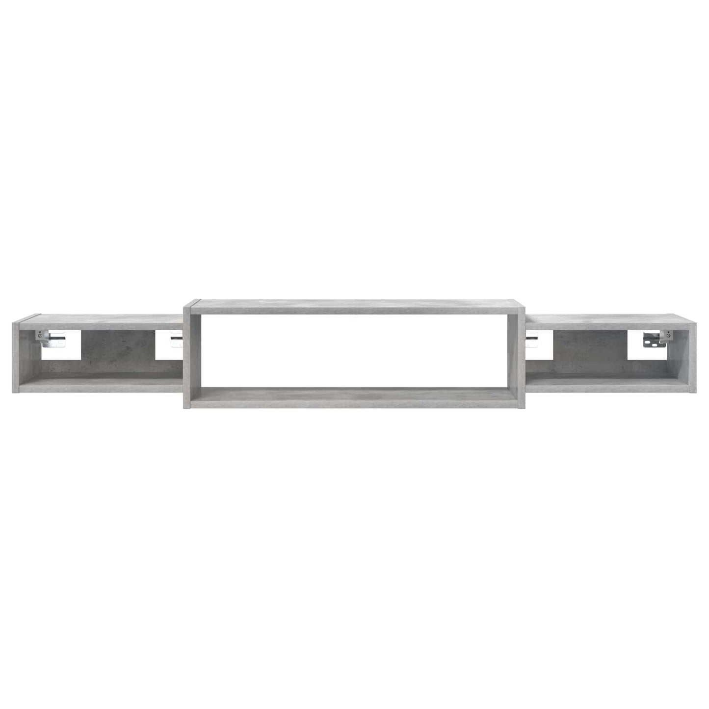 Wall-mounted TV Cabinet Wall-Mounted Concrete Grey