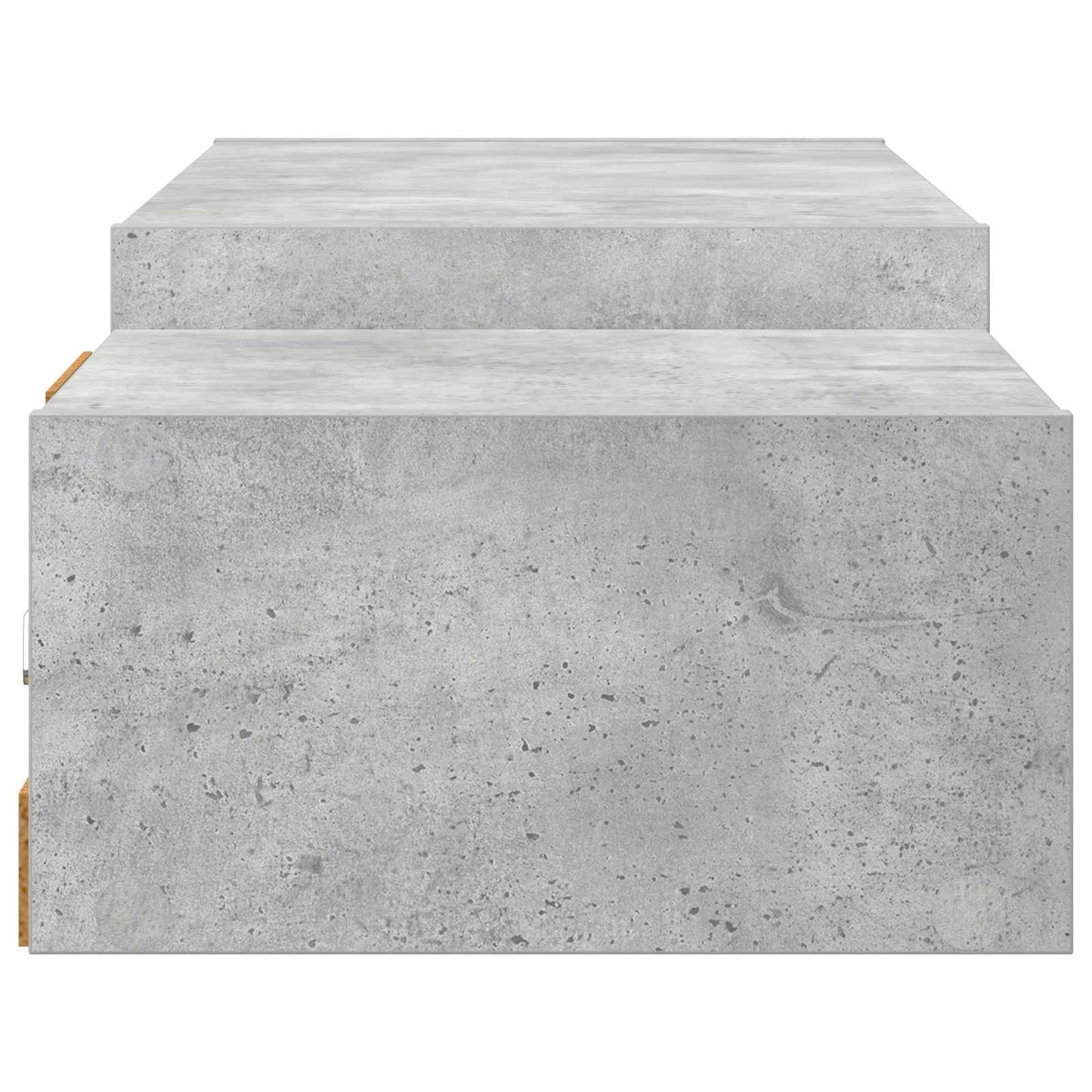 Wall-mounted TV Cabinet Wall-Mounted Concrete Grey
