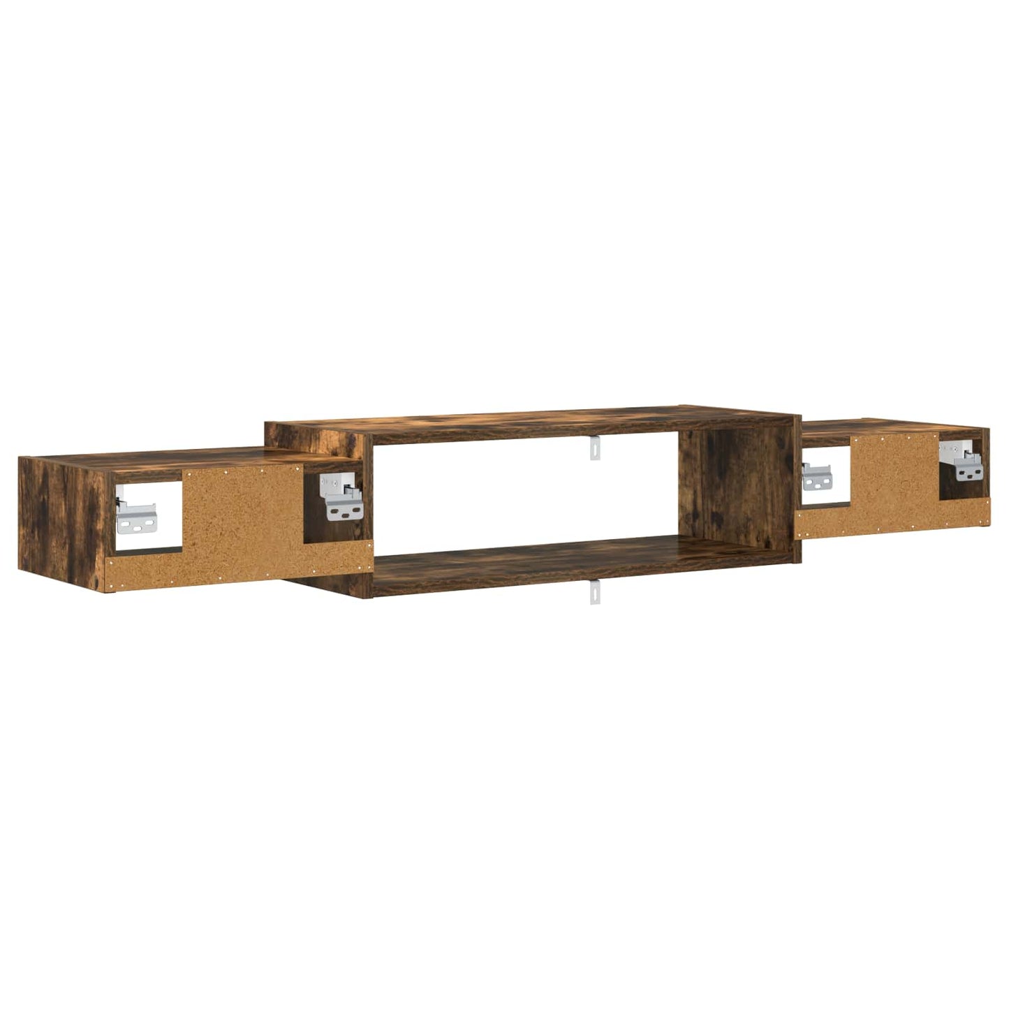 Wall-mounted TV Cabinet Wall-Mounted Smoked Oak