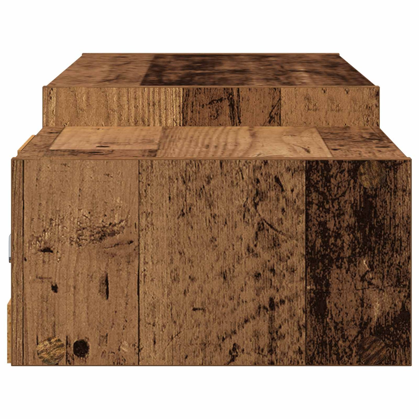 Wall-mounted TV Cabinet Wall-Mounted Old Wood 140 x 28 x 21 cm