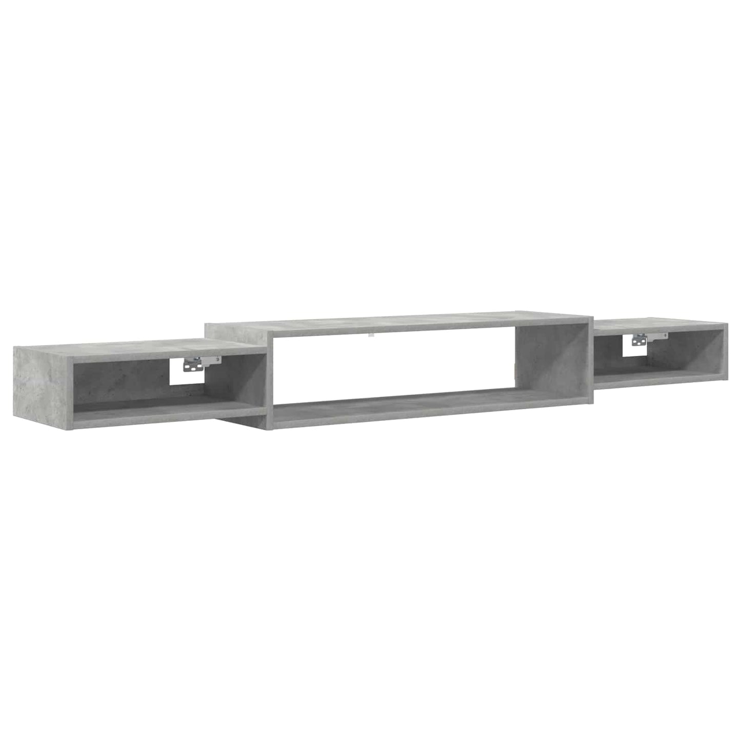 Wall-mounted TV Cabinet Wall-Mounted Concrete Grey