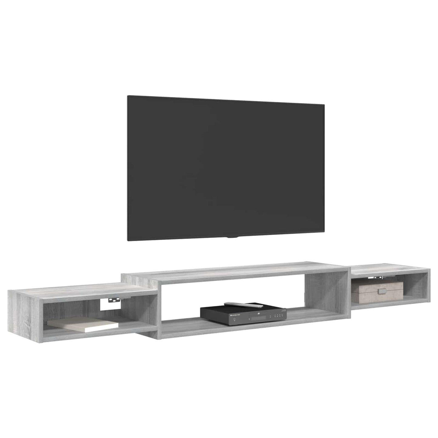 Wall-mounted TV Cabinet Wall-Mounted Grey Sonoma