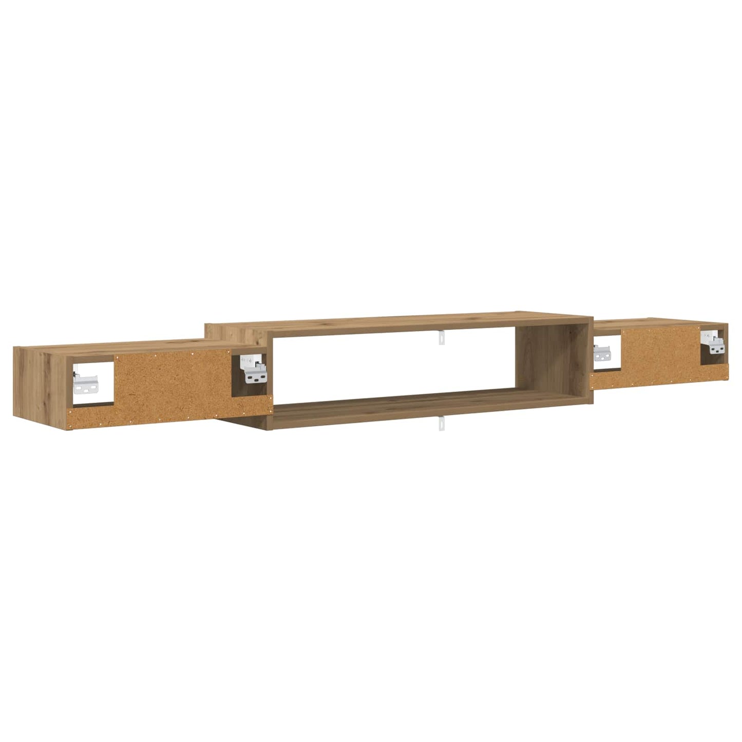 Wall-mounted TV Cabinet Wall-Mounted Artisan Oak