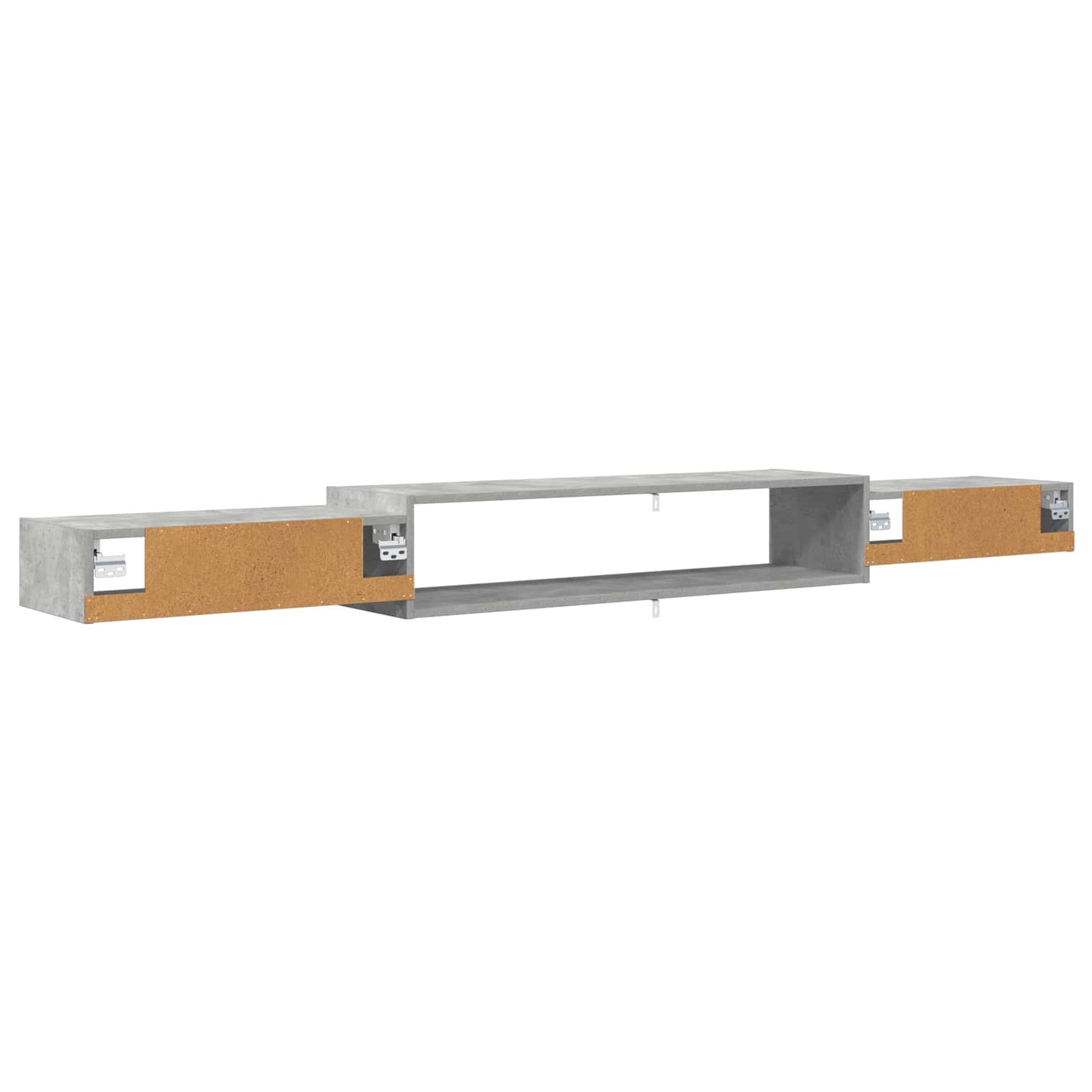 Wall-mounted TV Cabinet Wall-Mounted Concrete Grey
