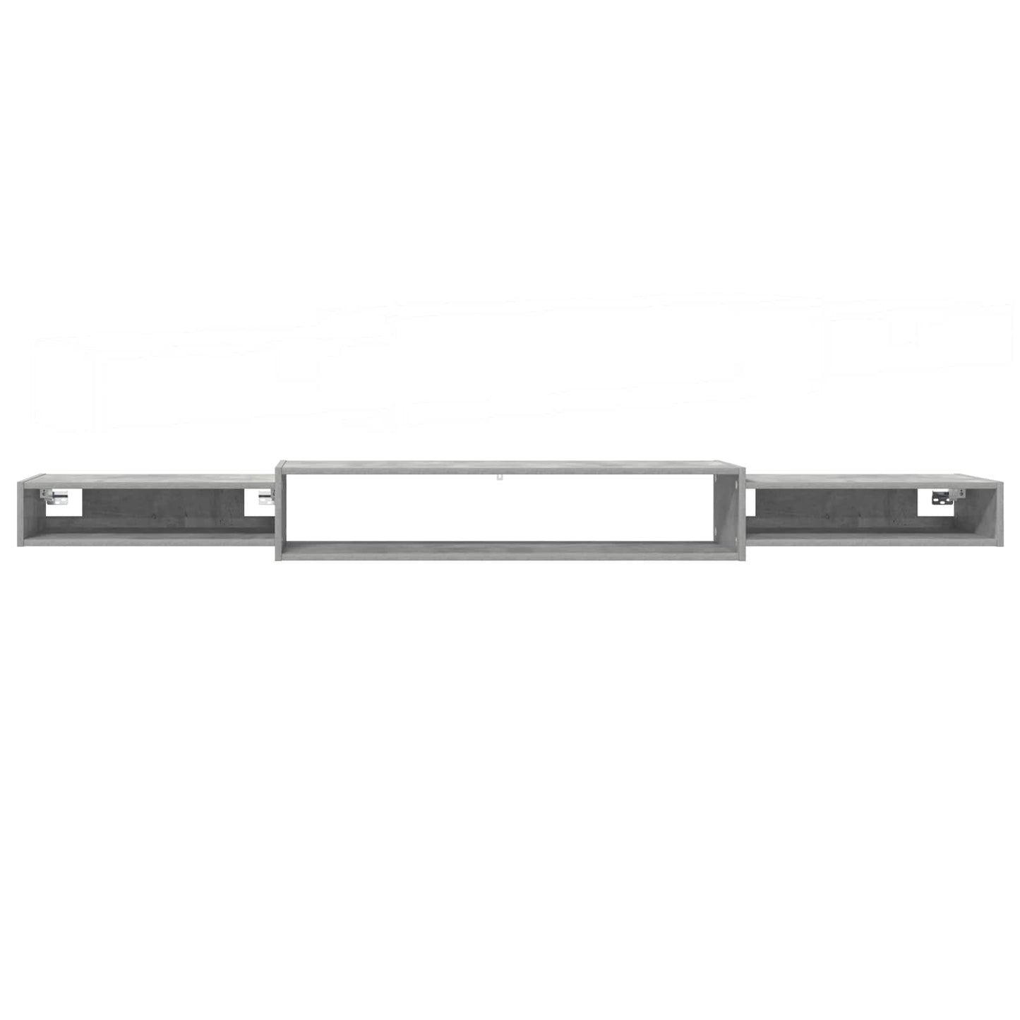 Wall-mounted TV Cabinet Wall-Mounted Concrete Grey