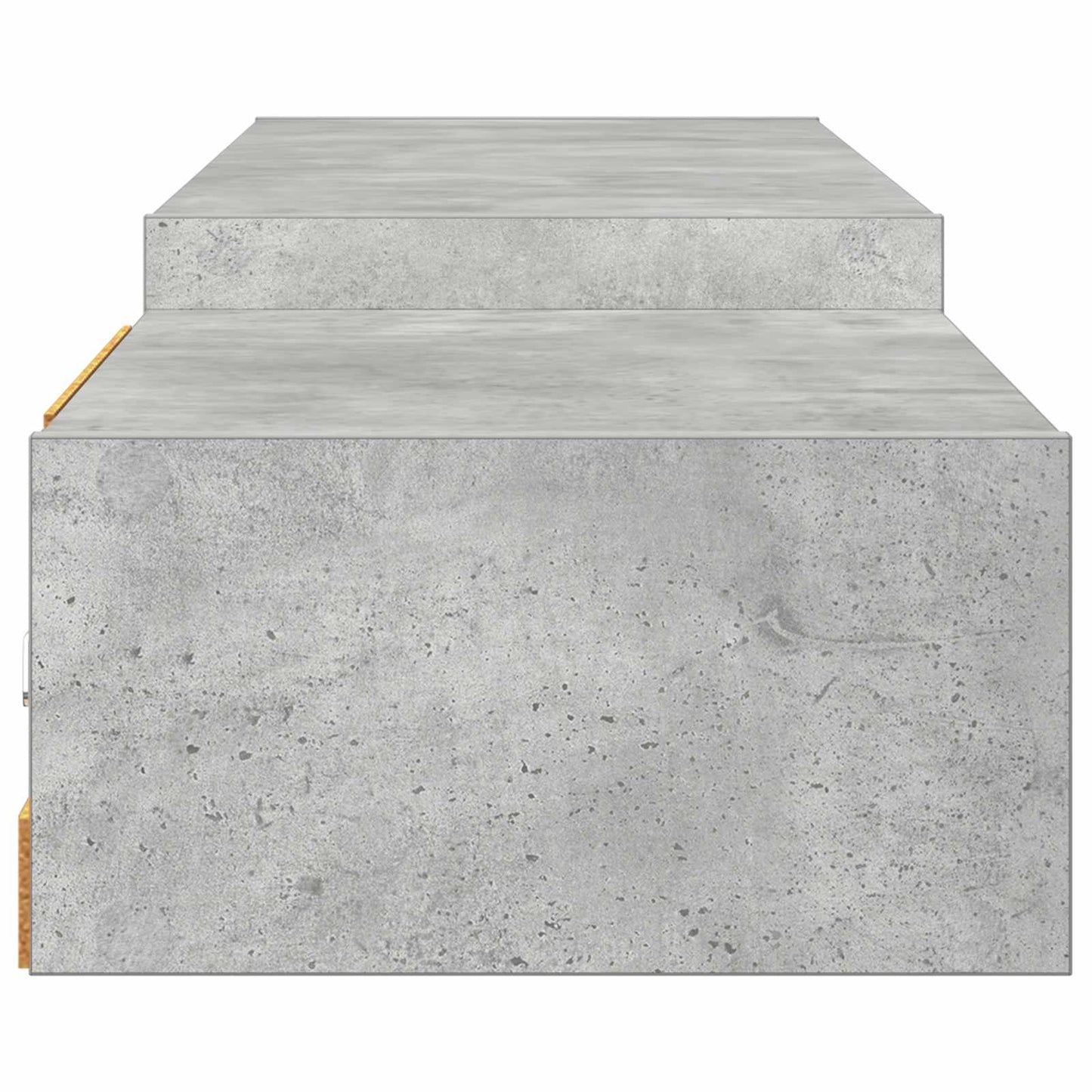 Wall-mounted TV Cabinet Wall-Mounted Concrete Grey