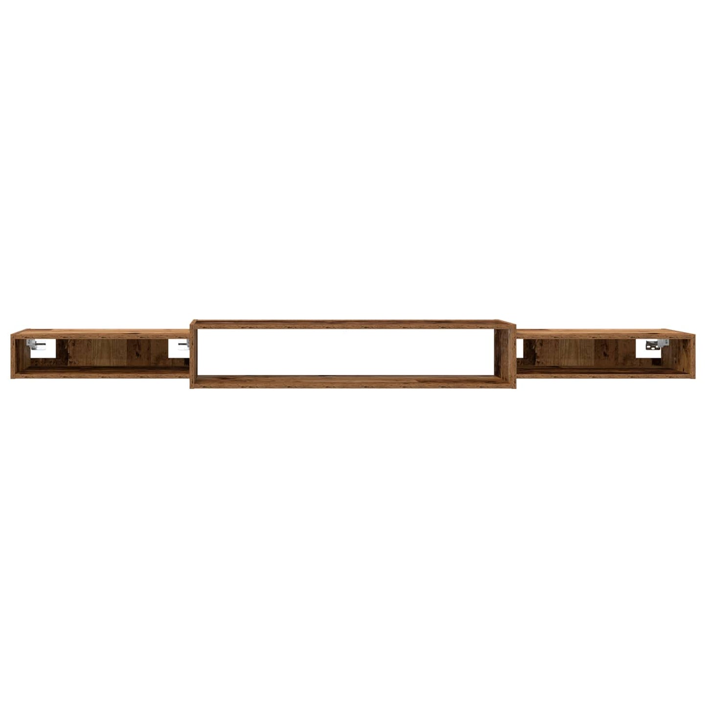 Wall-mounted TV Cabinet Wall-Mounted Old Wood 220 x 28 x 21 cm