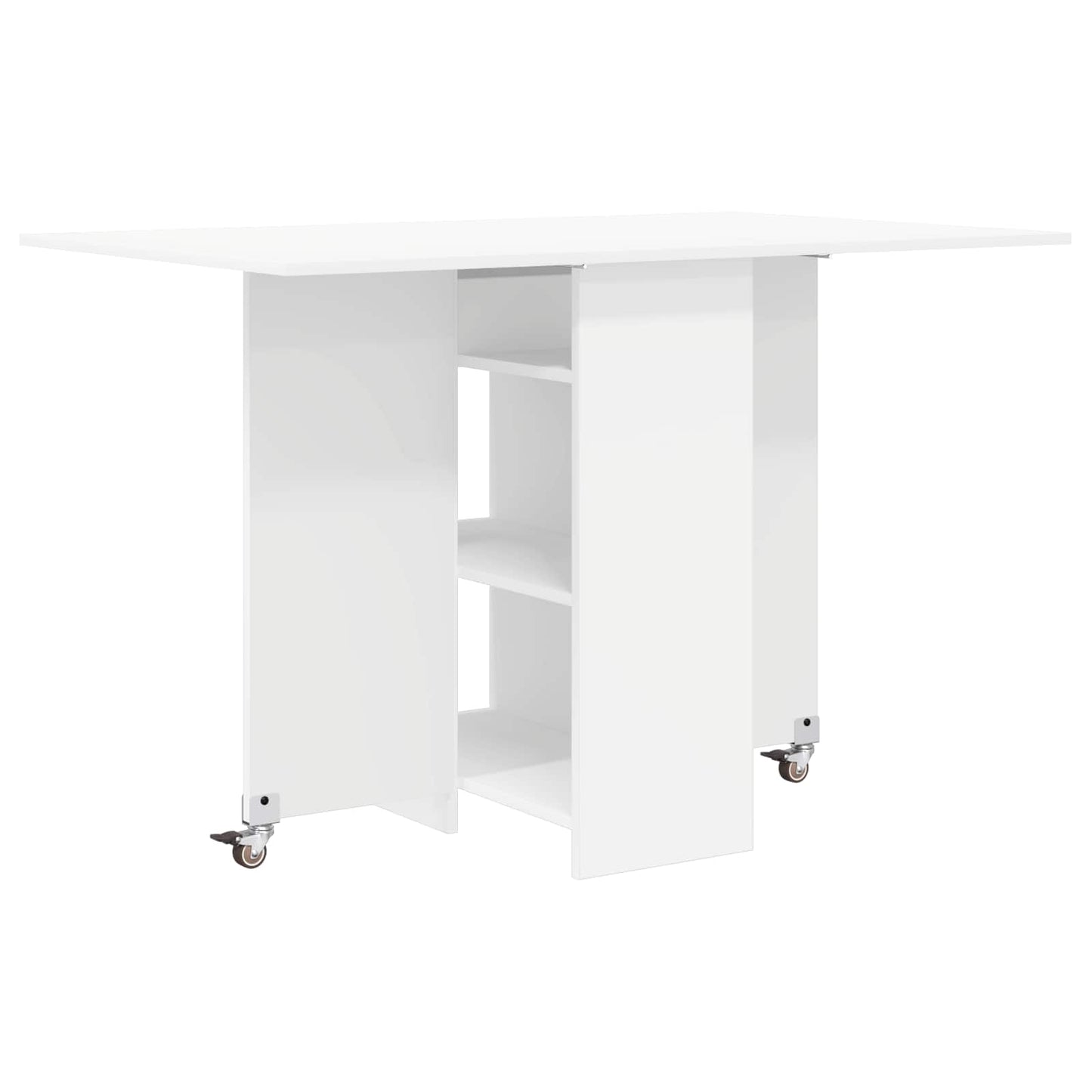 Dinning Table 115 x 70 x 75 cm Engineered Wood White