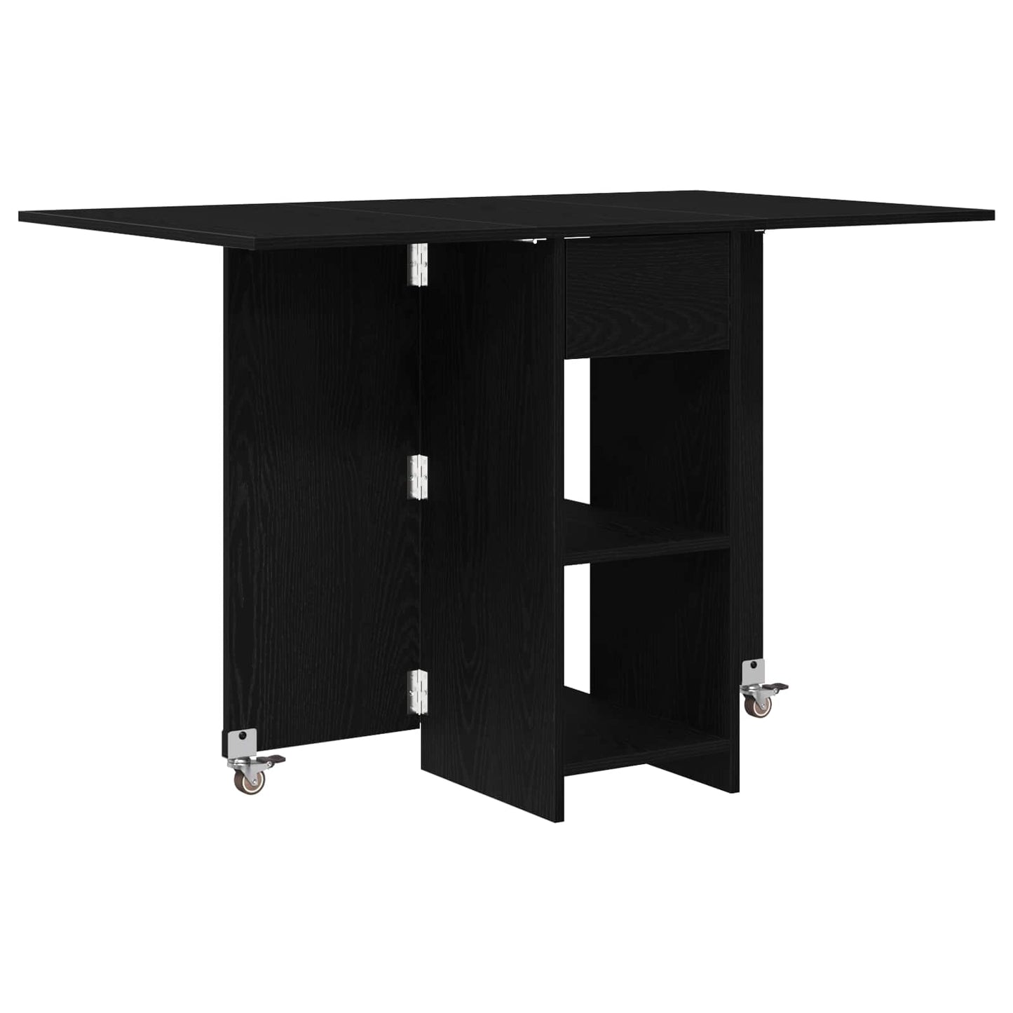 Dinning Table 115 x 70 x 75 cm Engineered Wood Black Oak