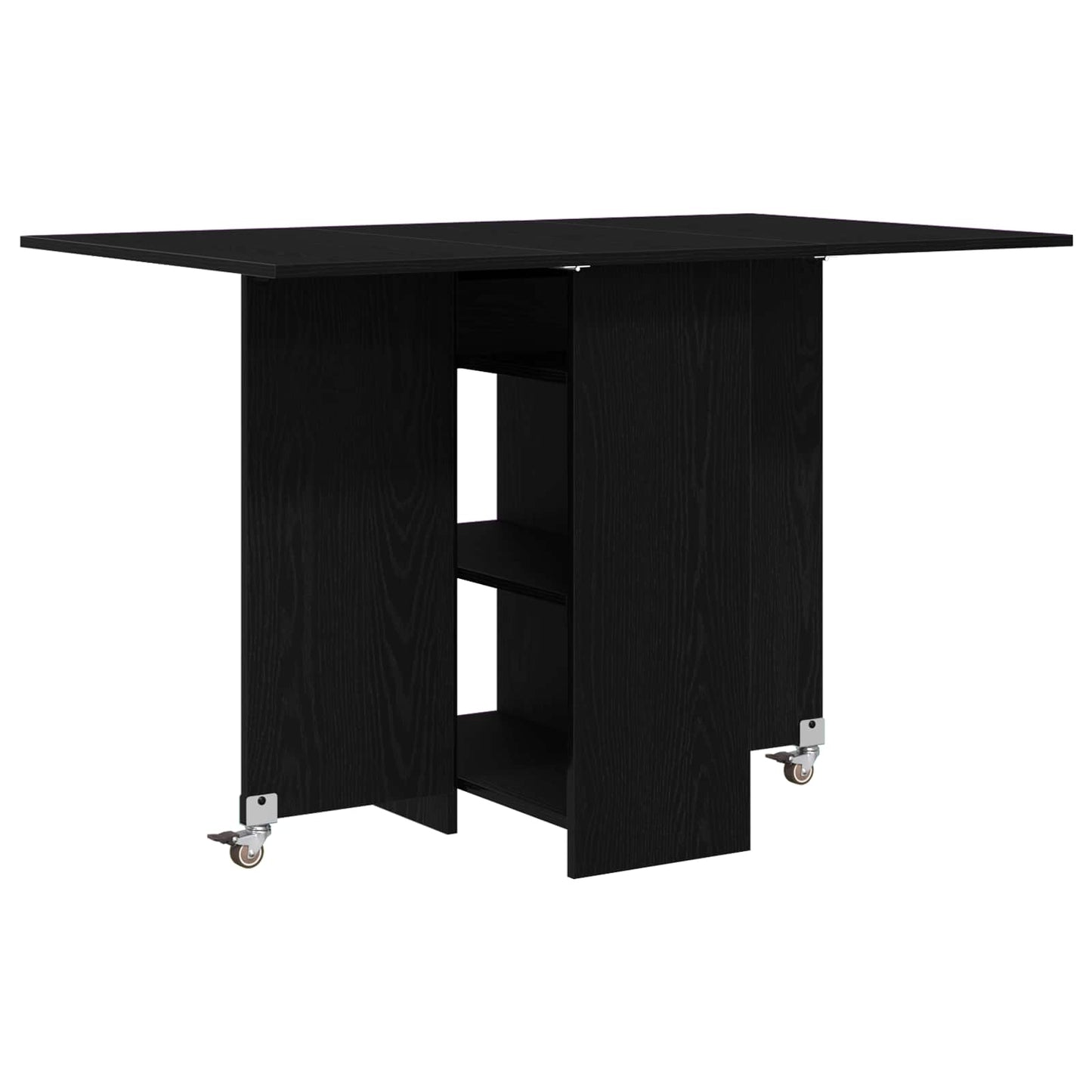 Dinning Table 115 x 70 x 75 cm Engineered Wood Black Oak