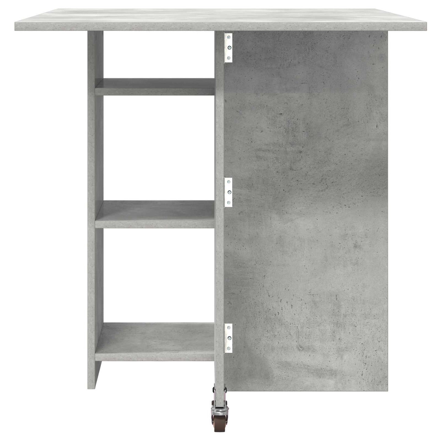 Dinning Table 115 x 70 x 75 cm Engineered Wood Concrete Grey