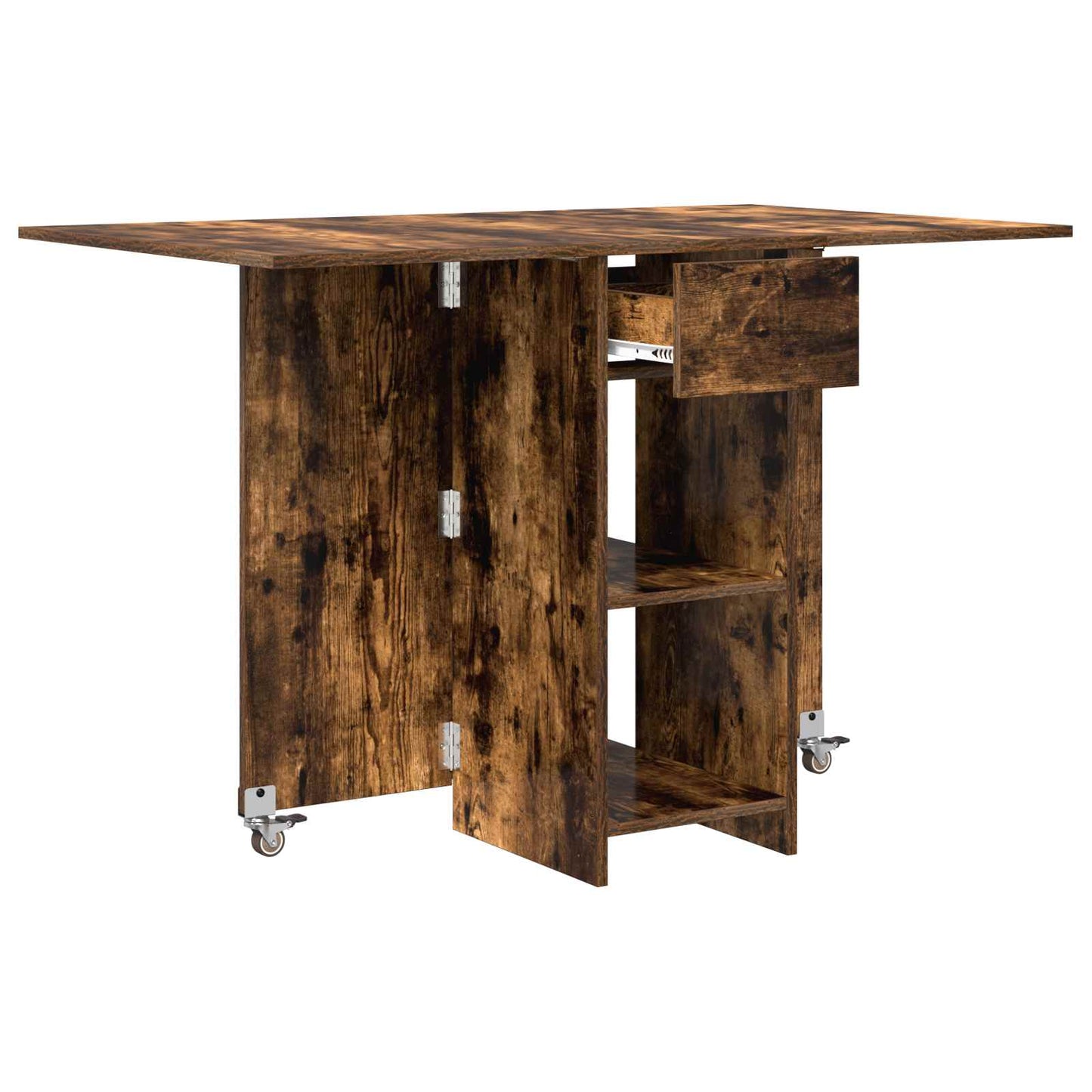 Dinning Table 115 x 70 x 75 cm Engineered Wood Smoked Oak
