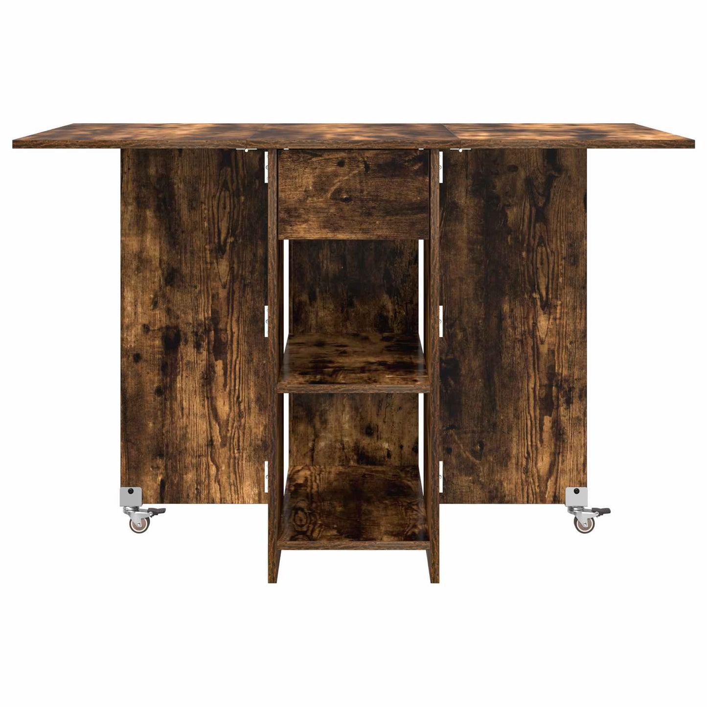 Dinning Table 115 x 70 x 75 cm Engineered Wood Smoked Oak