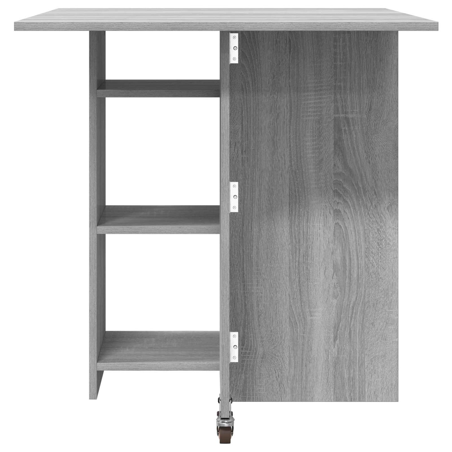 Dinning Table 115 x 70 x 75 cm Engineered Wood Grey Sonoma