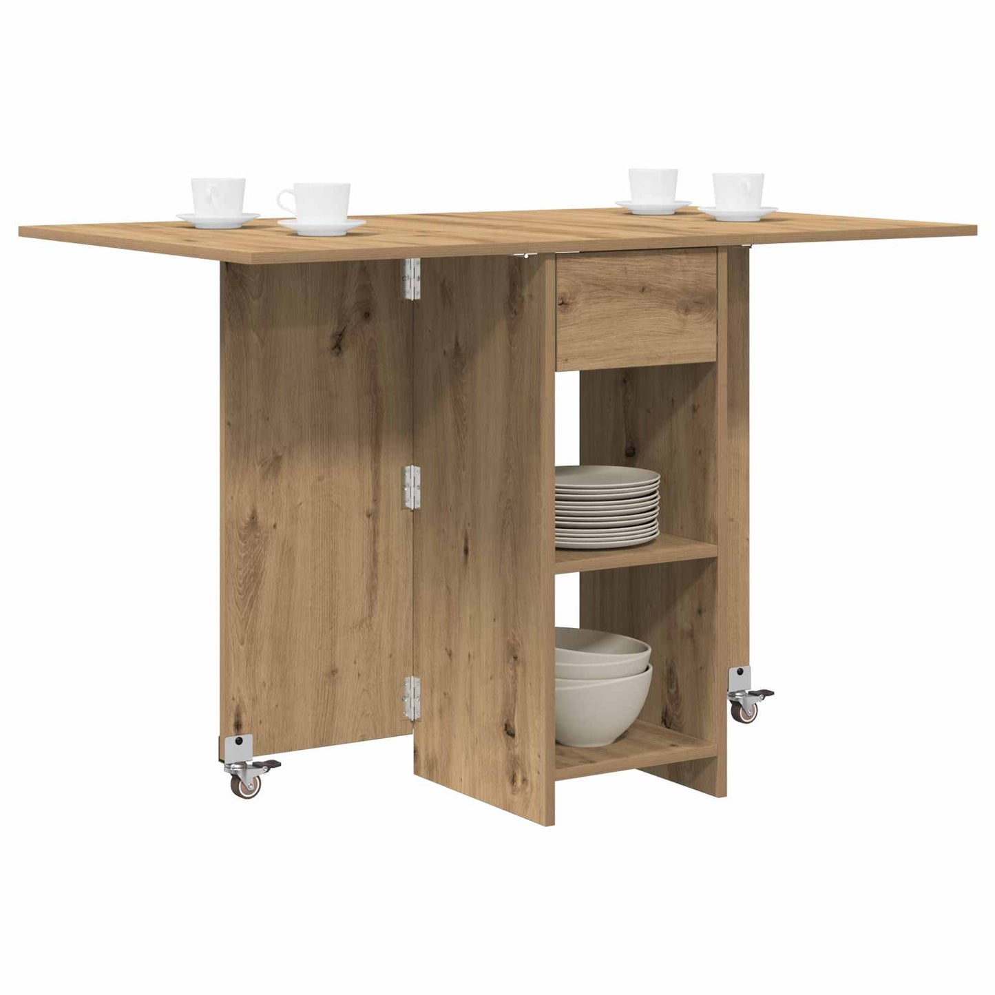 Dinning Table 115 x 70 x 75 cm Engineered Wood Artisan Oak