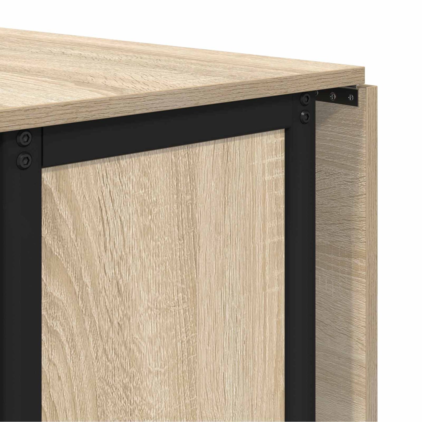 Folding Dining Table with Castors 130 x 80 x 76.5 cm steel PB