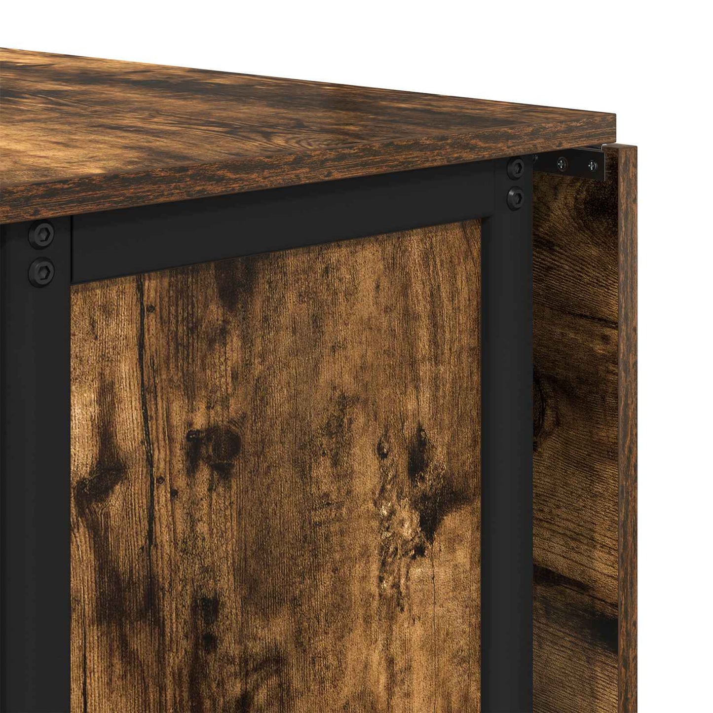 Folding Dining Table with Castors 130 x 80 x 76.5 cm steel PB