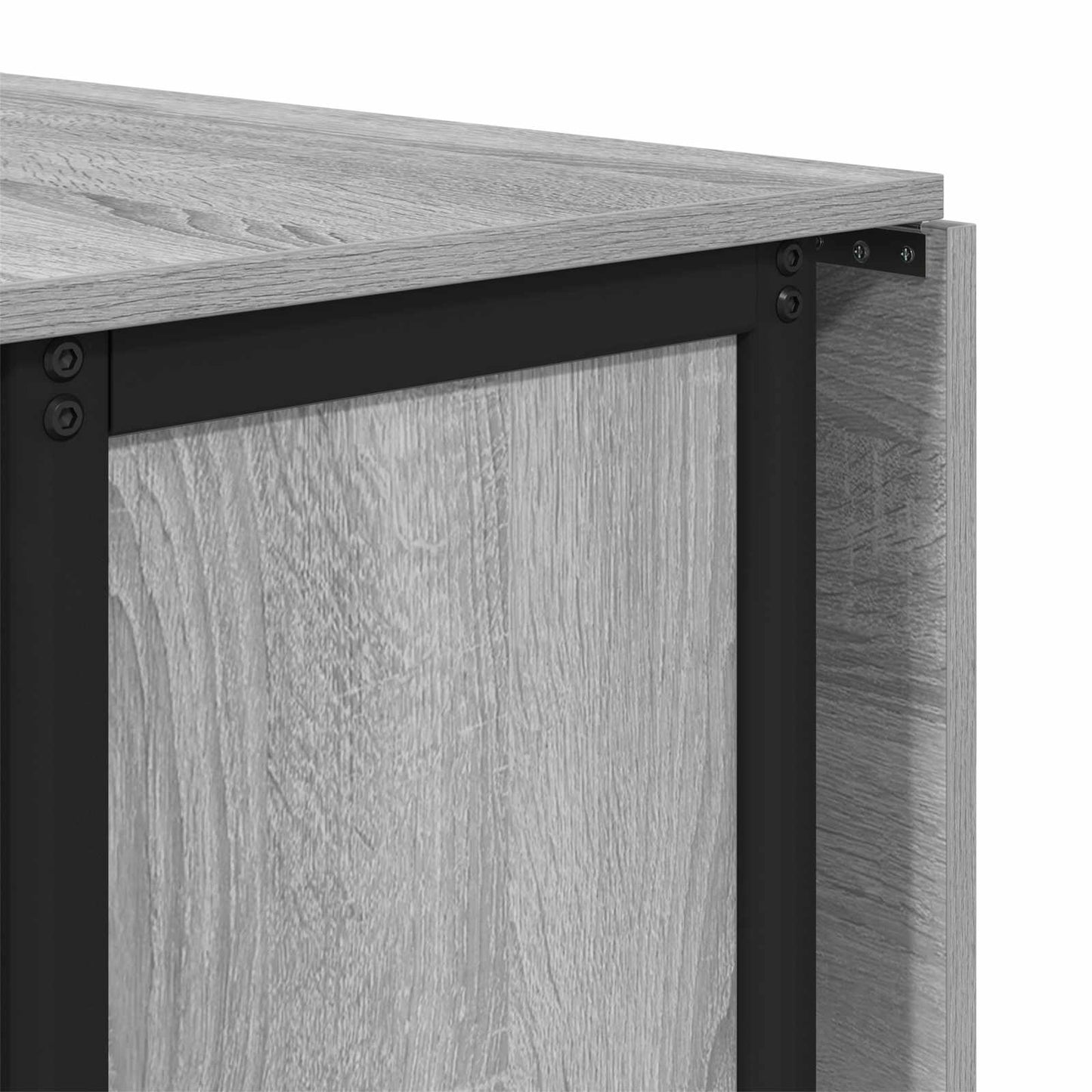 Folding Dining Table with Castors 130 x 80 x 76.5 cm steel PB