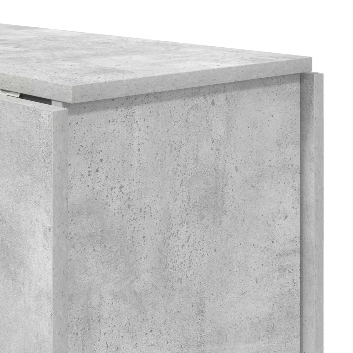 Dinning Table 138 x 70 x 73.5 cm Engineered Wood Concrete Grey