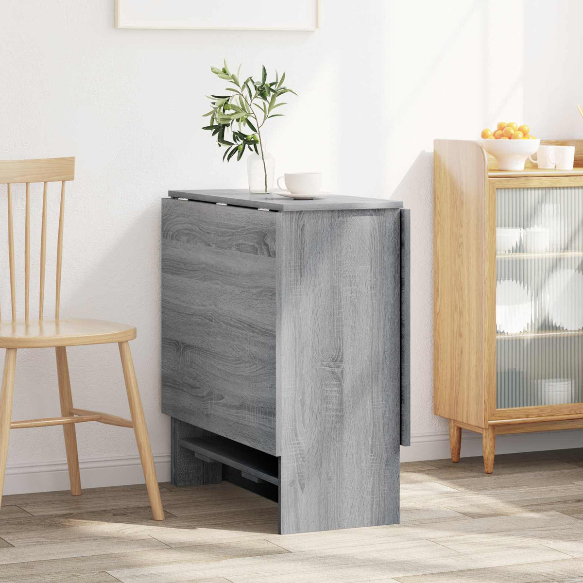 Dinning Table 138 x 70 x 73.5 cm Engineered Wood Grey Sonoma