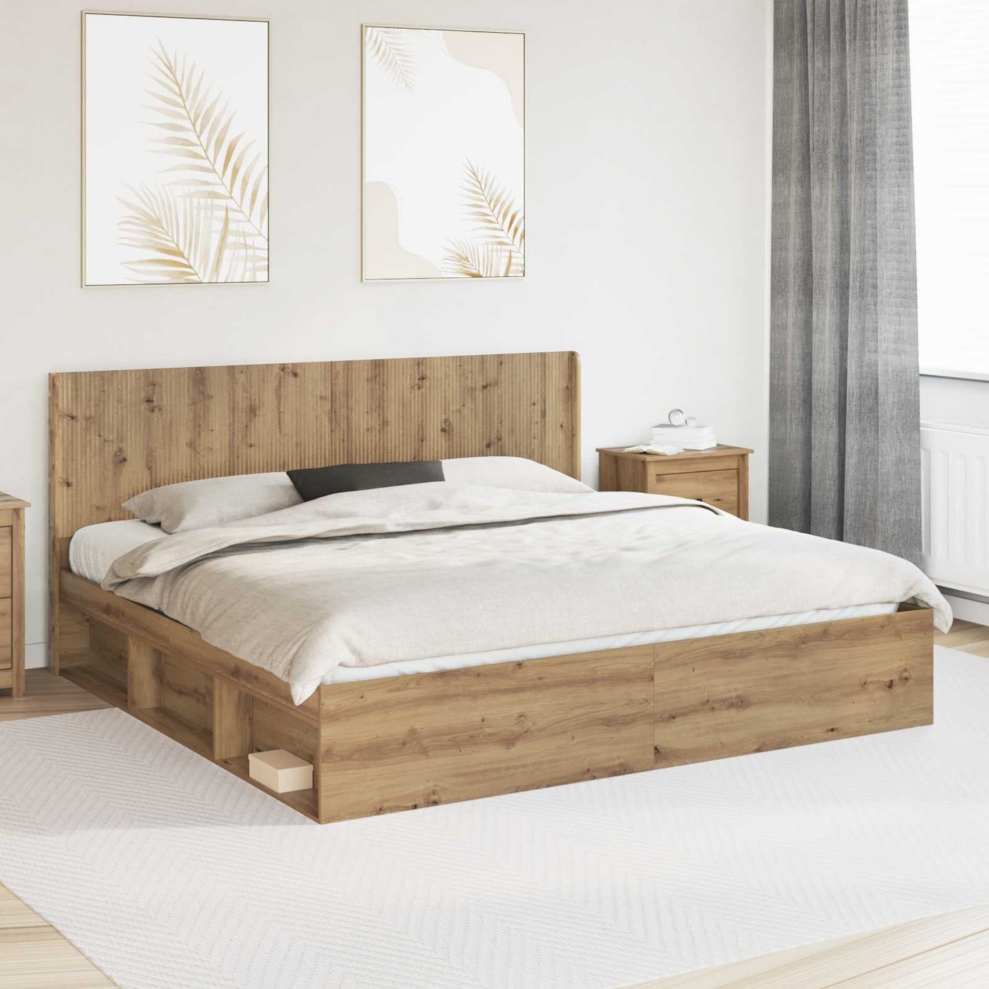 Headboard Artisan Oak Engineered Wood