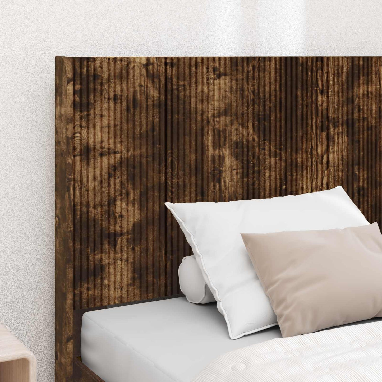Headboard Smoked Oak Engineered Wood