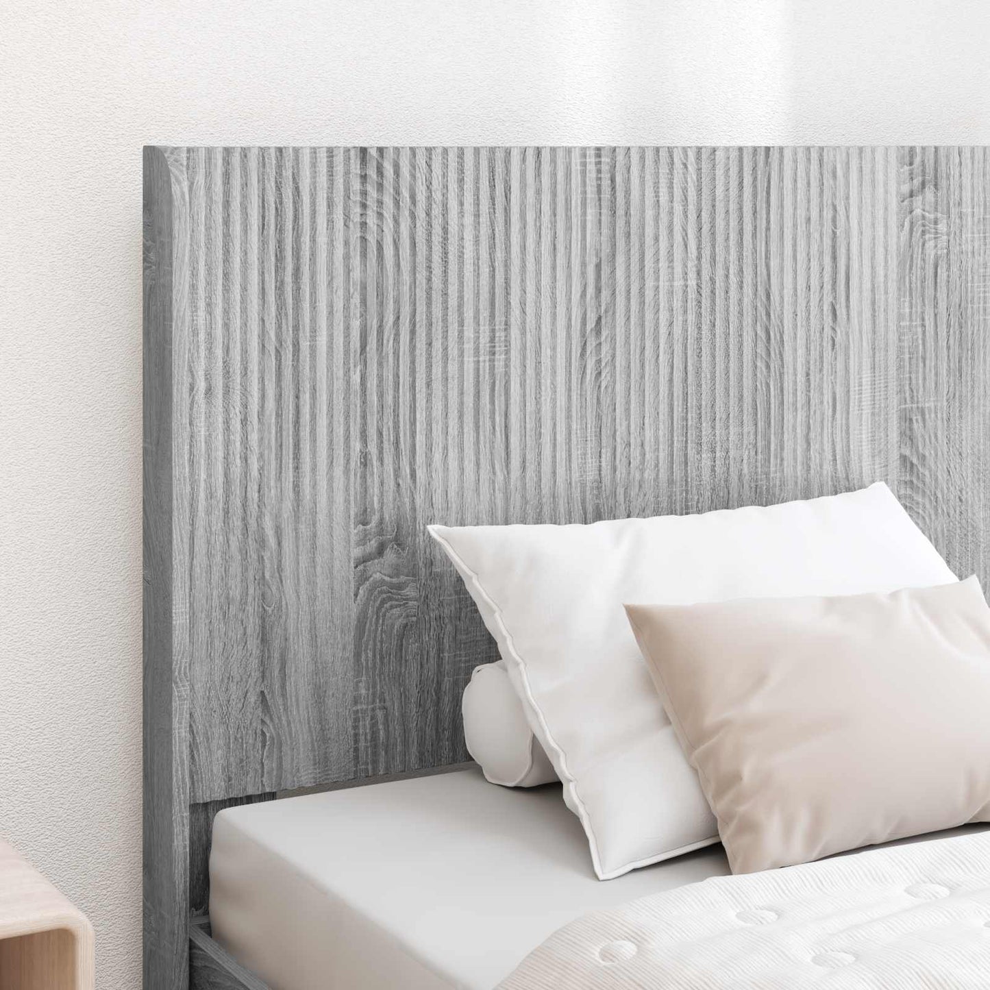 Headboard Grey Sonoma Engineered Wood