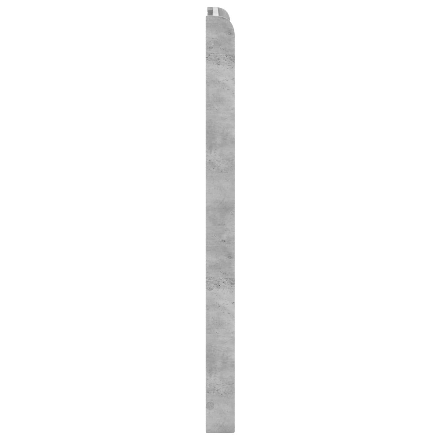 Headboard Concrete Grey Engineered Wood
