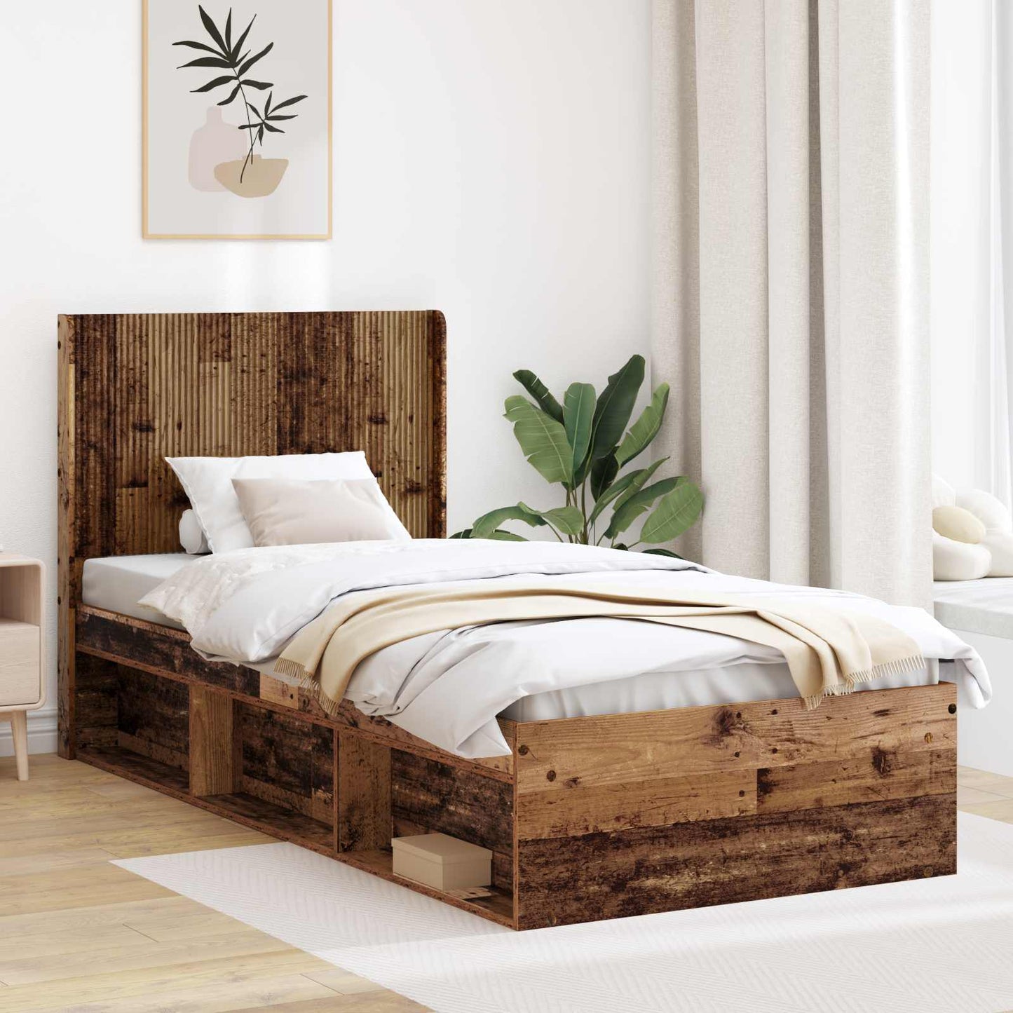 Headboard Old Wood Engineered Wood